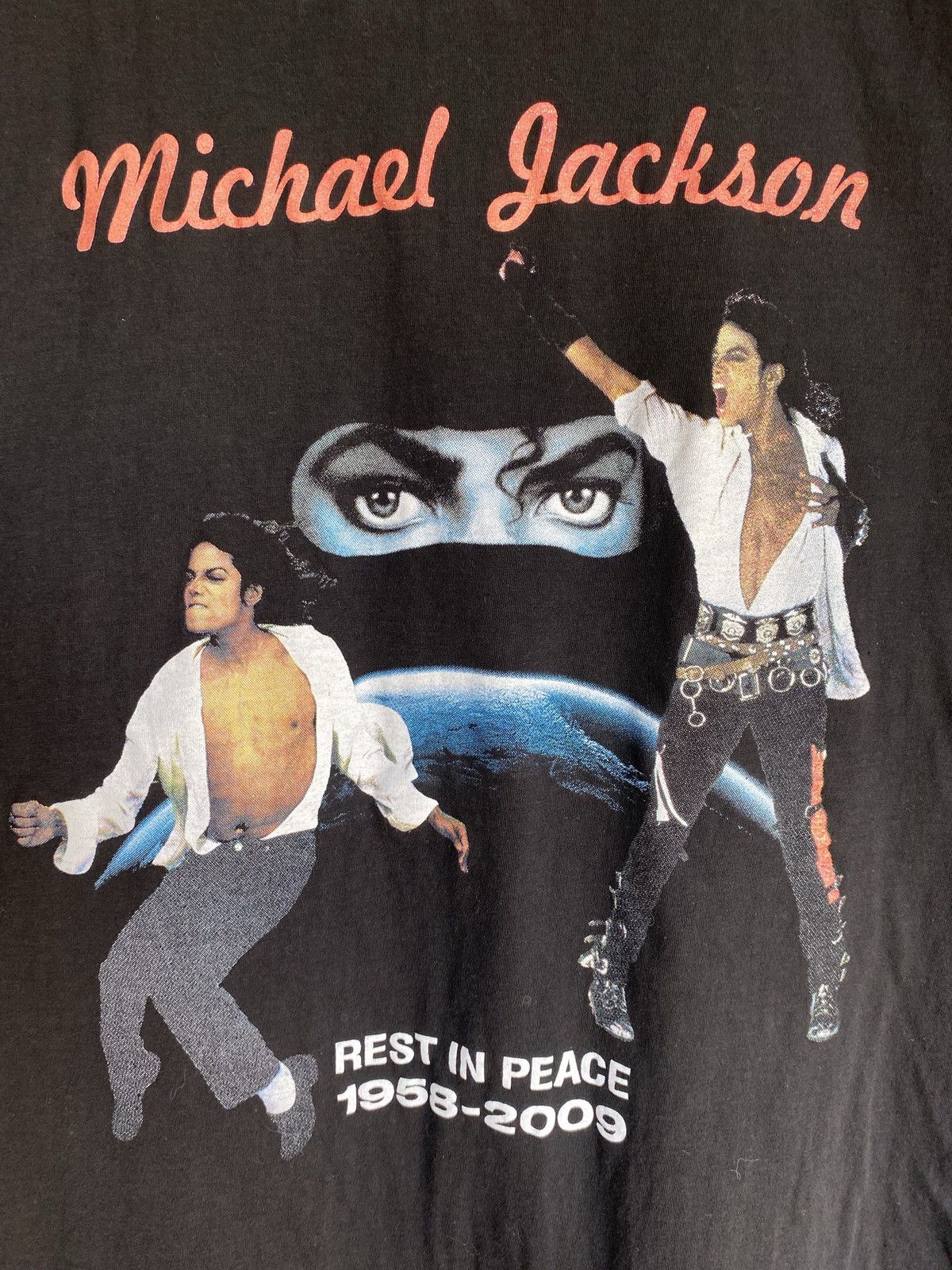 Vintage Michael Jackson 00s Vintage Band Tour Rock Metal Dark Death Size US M / EU 48-50 / 2 - 6 Thumbnail