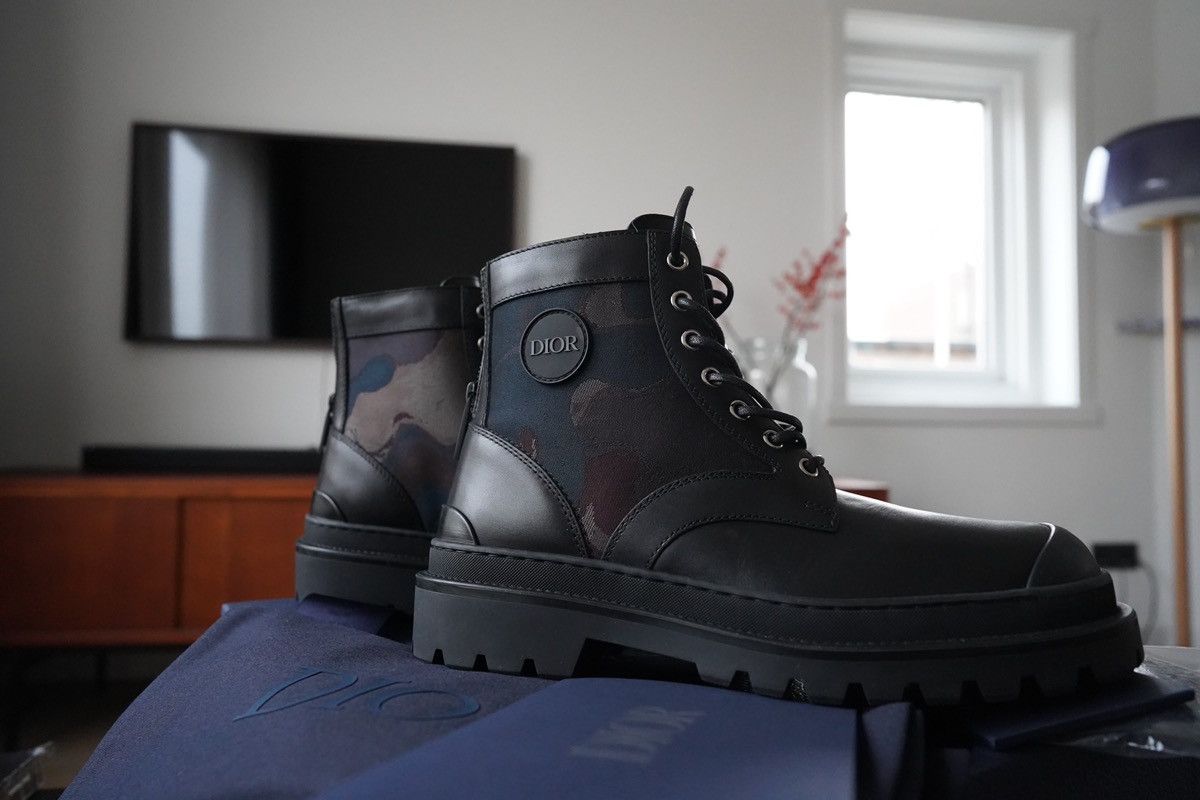 DIOR スノーブーツ PETER DOIG ブーツ トロッター オブリーク Dior DIOR x PETER DOIG Explorer Boots | Grailed