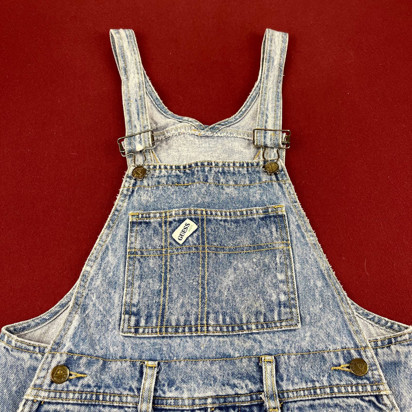 Vintage guess overalls mens fashion