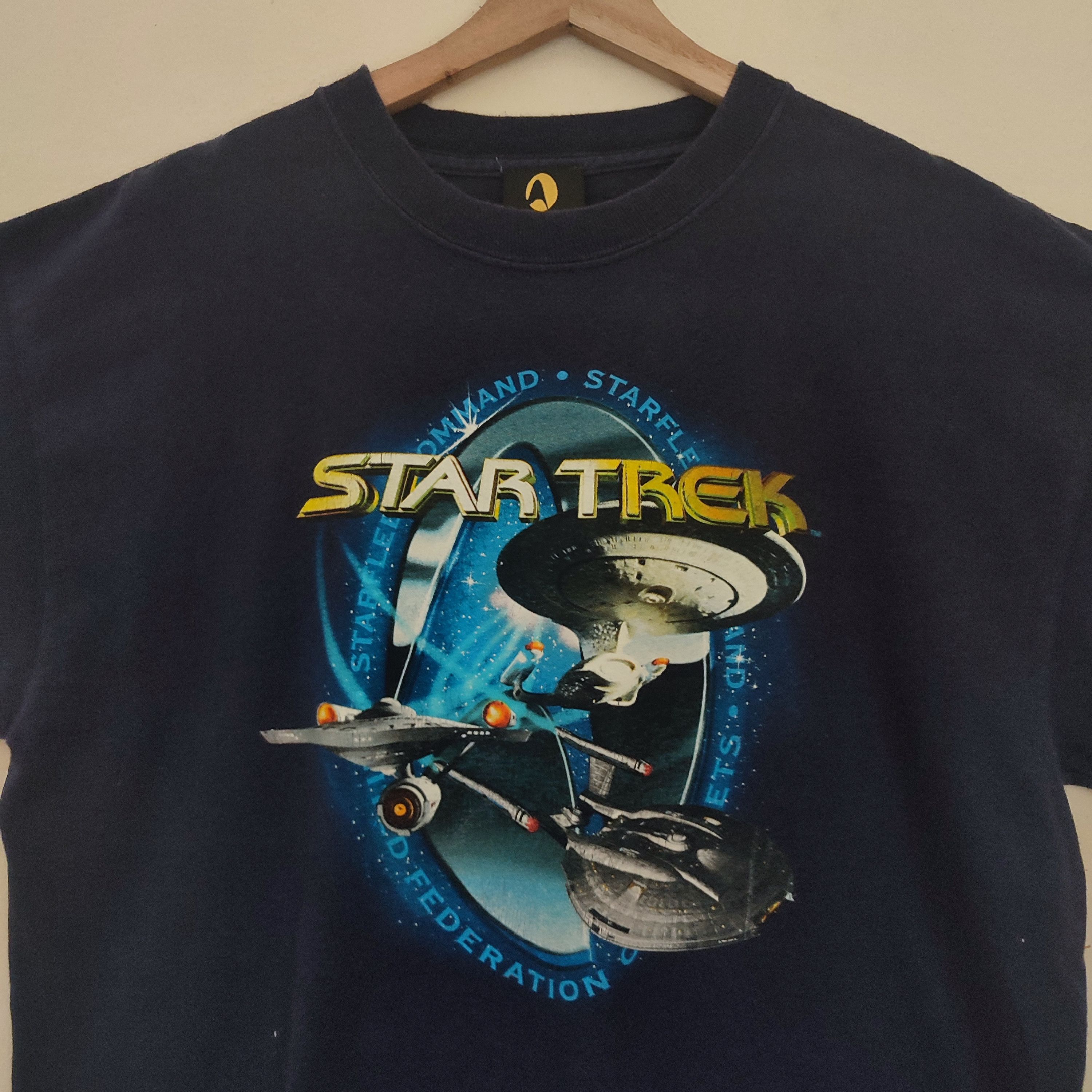 Vintage Vintage STAR TREK American Movie Tshirt Size US L / EU 52-54 / 3 - 2 Thumbnail