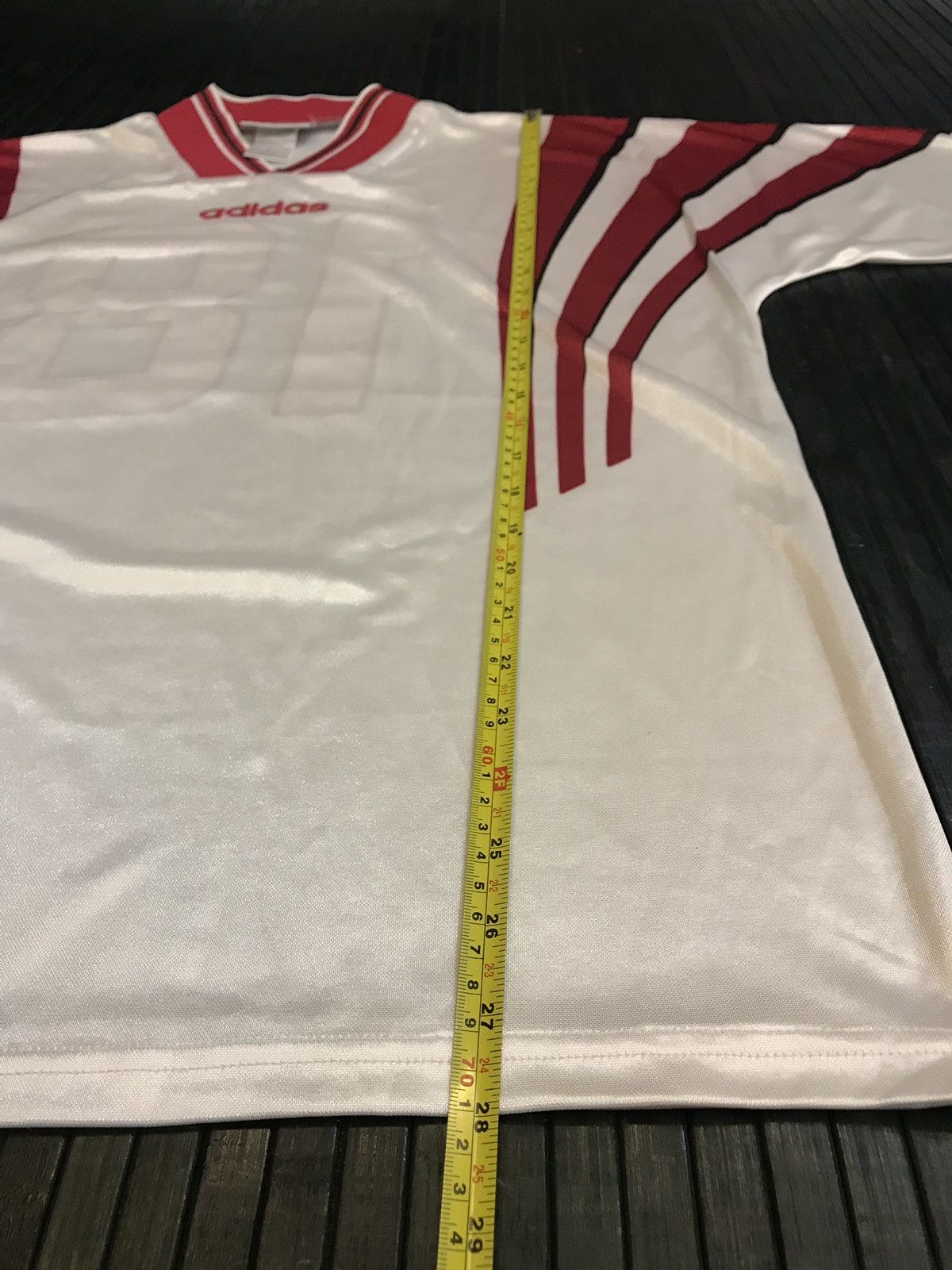 Adidas × Vintage Vintage Adidas Jersey Patches Number 18 Size US L / EU 52-54 / 3 - 8 Thumbnail