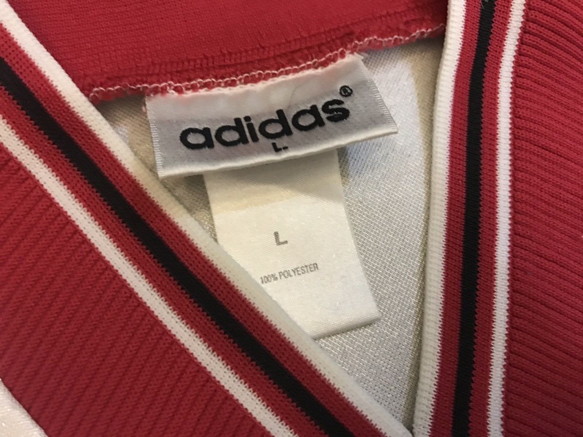 Adidas × Vintage Vintage Adidas Jersey Patches Number 18 Size US L / EU 52-54 / 3 - 4 Thumbnail