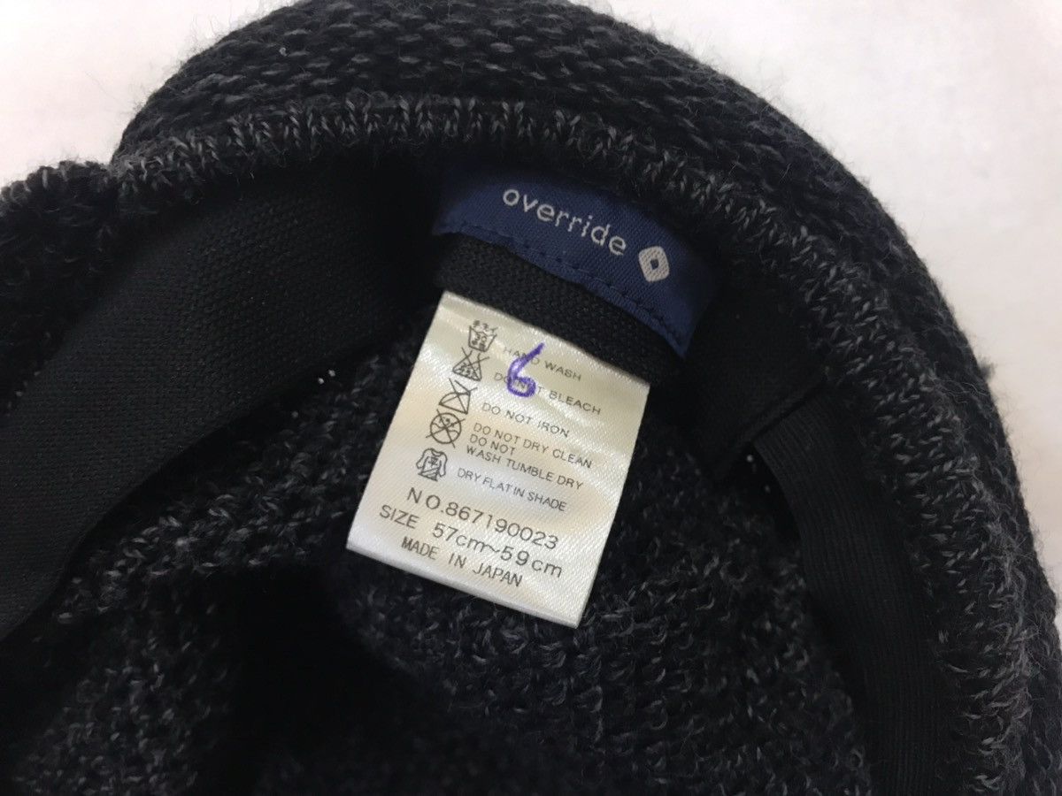 Vintage VINTAGE OVERRIDE KNITTED WOOL CAP HAT JAPAN Size ONE SIZE - 7 Thumbnail