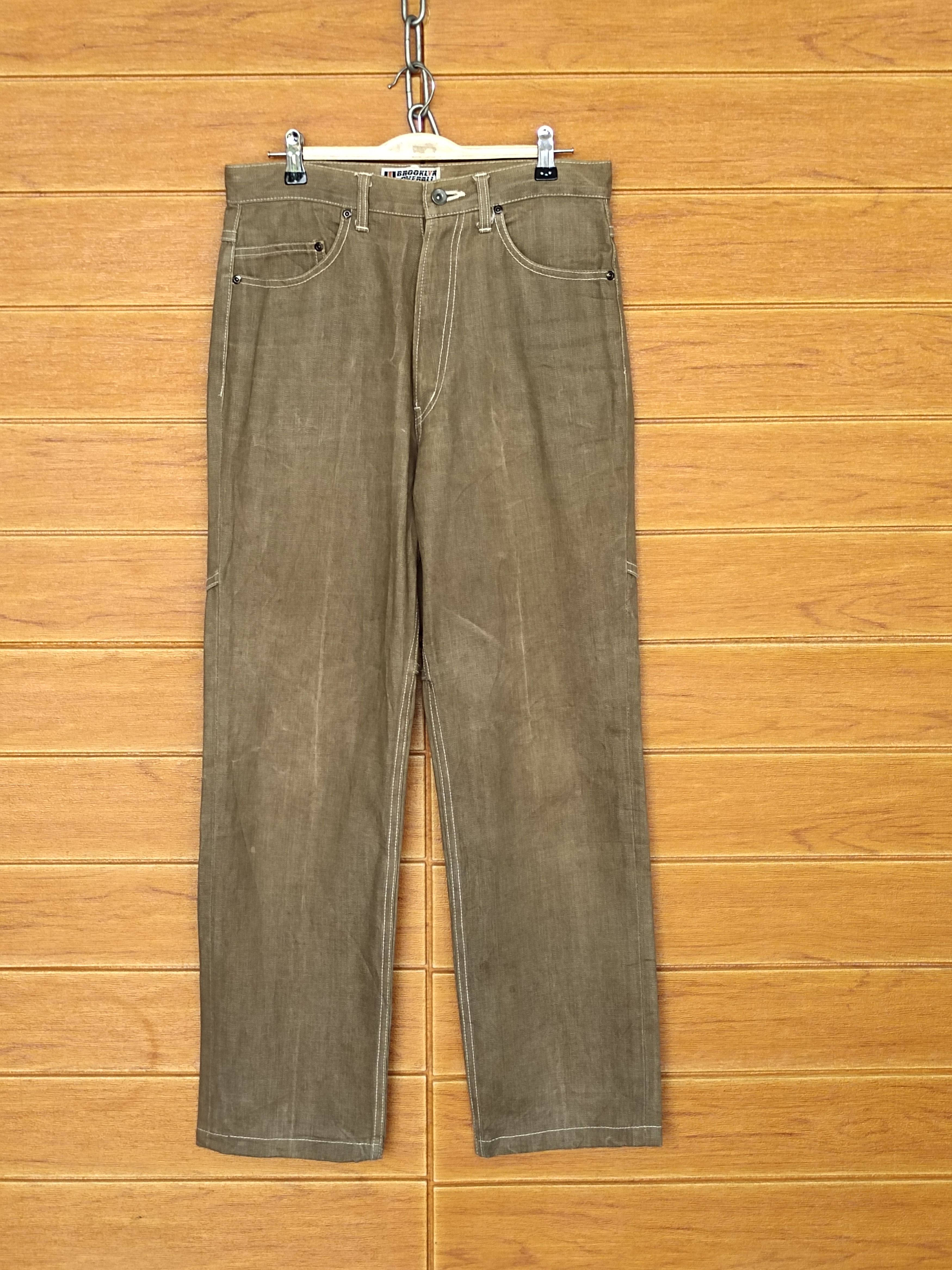 Brooklyn Denim Co. Vintage BROOKLYN OVERALL Denim Jeans Size US 31 - 8 Thumbnail