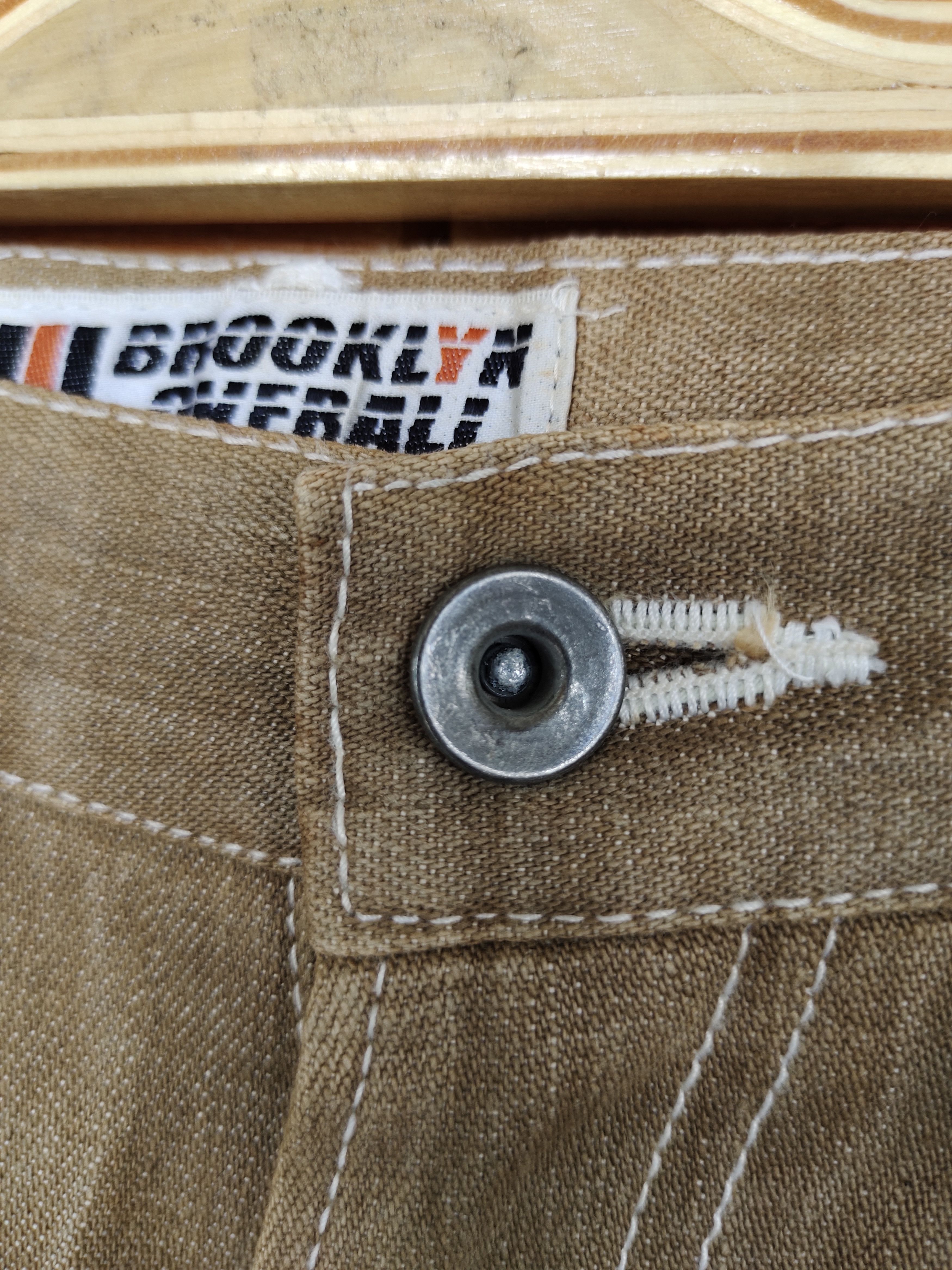 Brooklyn Denim Co. Vintage BROOKLYN OVERALL Denim Jeans Size US 31 - 14 Thumbnail