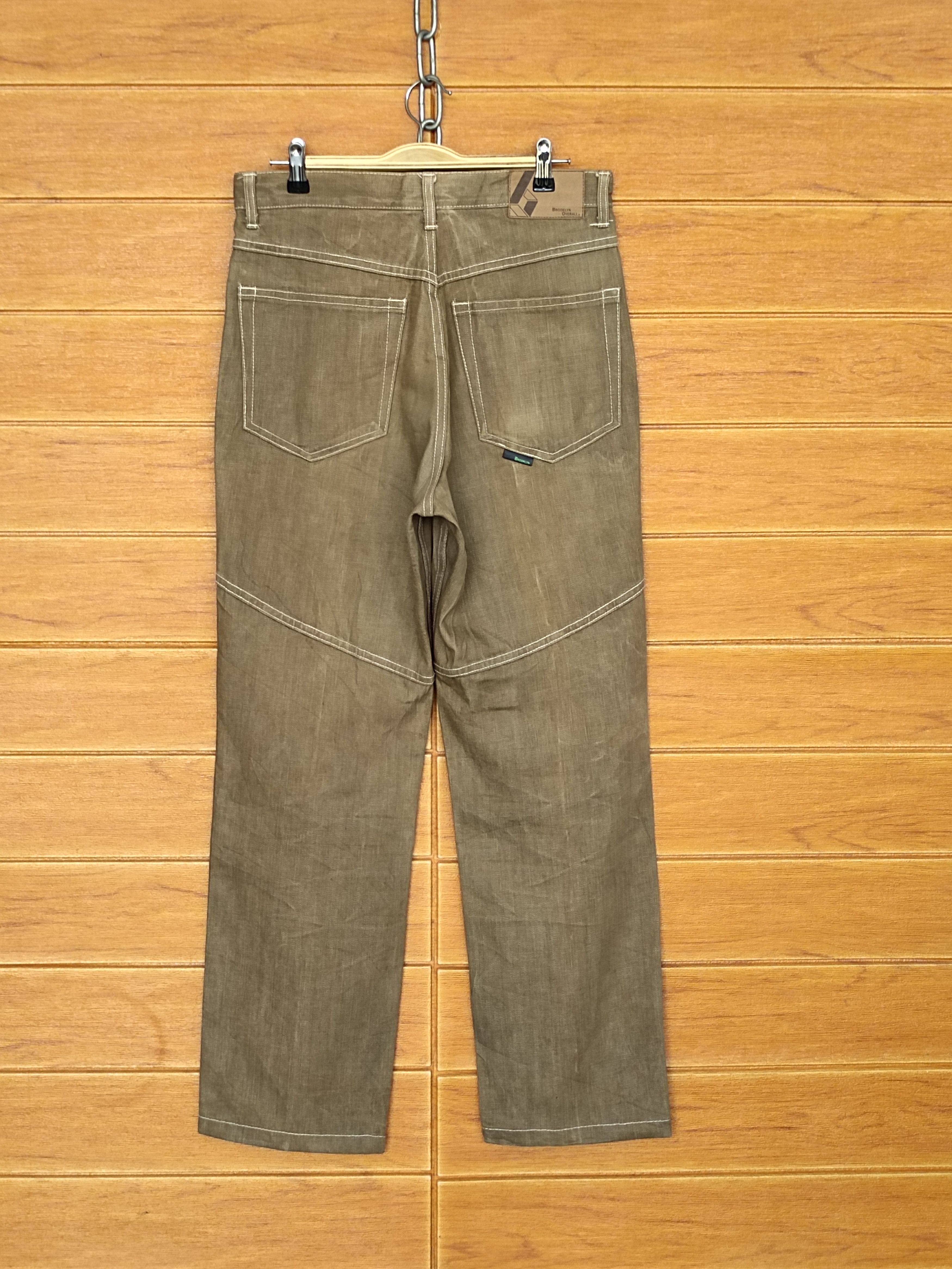 Brooklyn Denim Co. Vintage BROOKLYN OVERALL Denim Jeans Size US 31 - 2 Thumbnail
