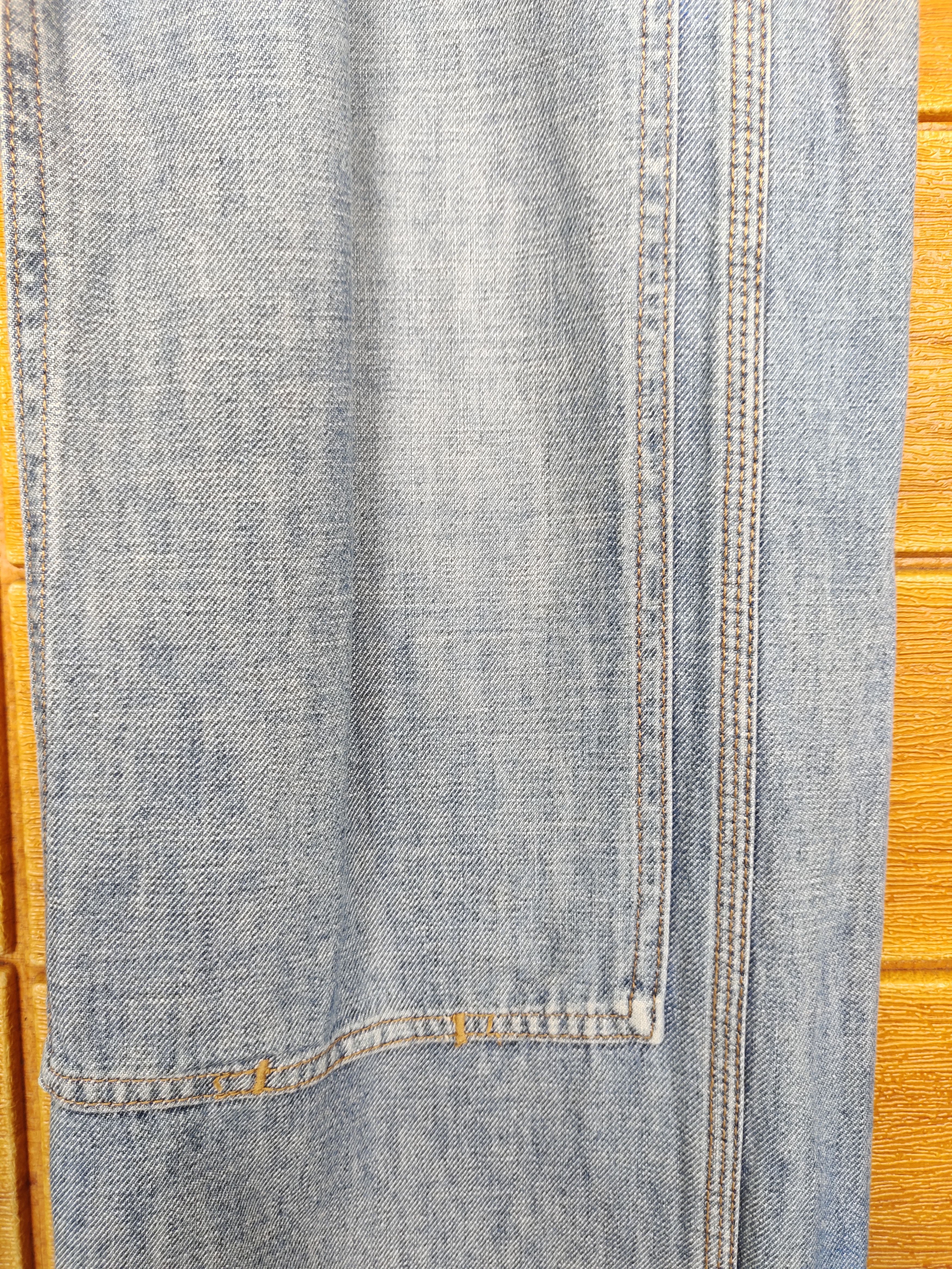 Vintage Vintage WRANGLER 700 SERIES Double Knee Carpenter Denim Size US 33 - 14 Thumbnail