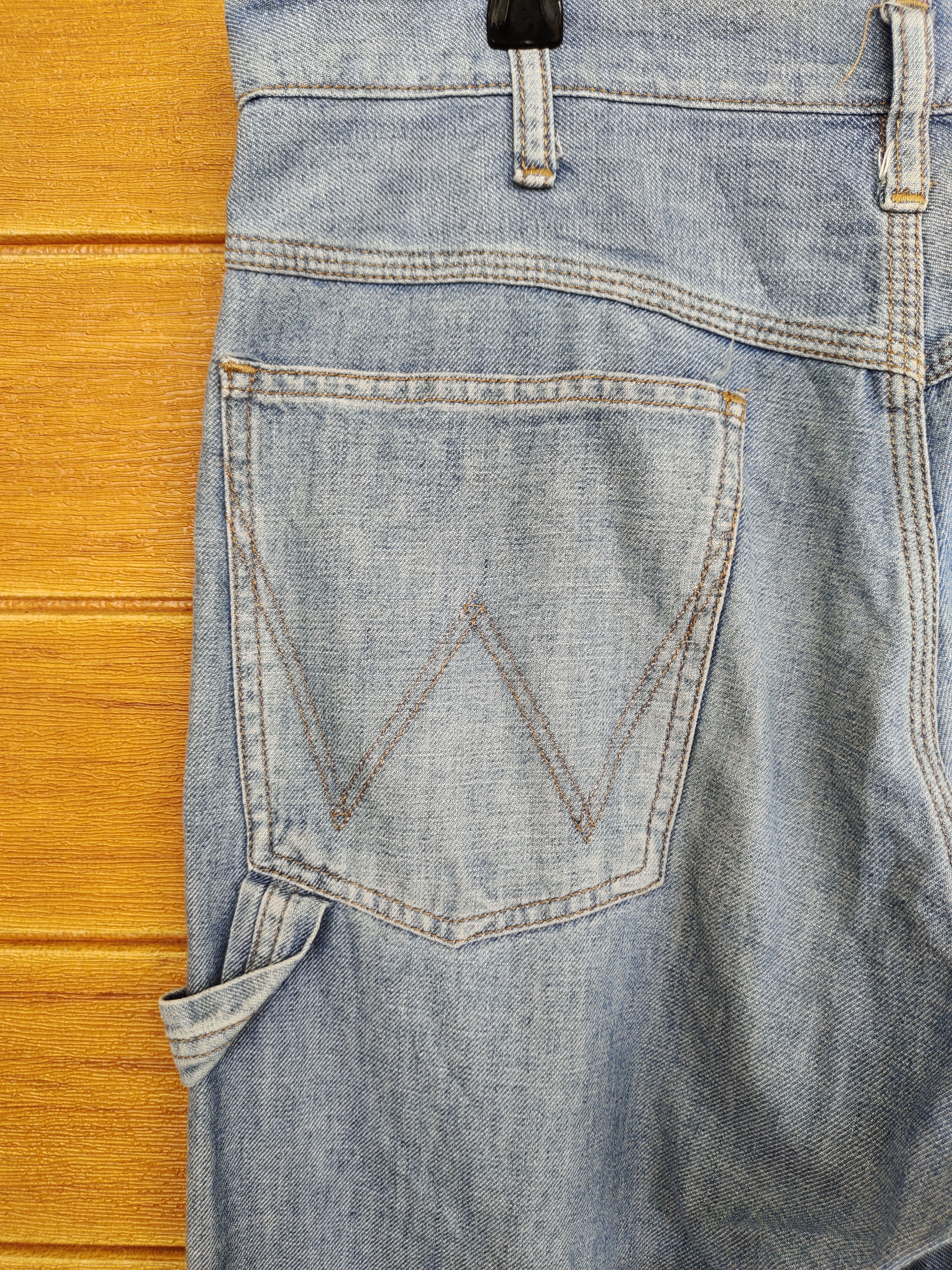 Vintage Vintage WRANGLER 700 SERIES Double Knee Carpenter Denim Size US 33 - 4 Thumbnail