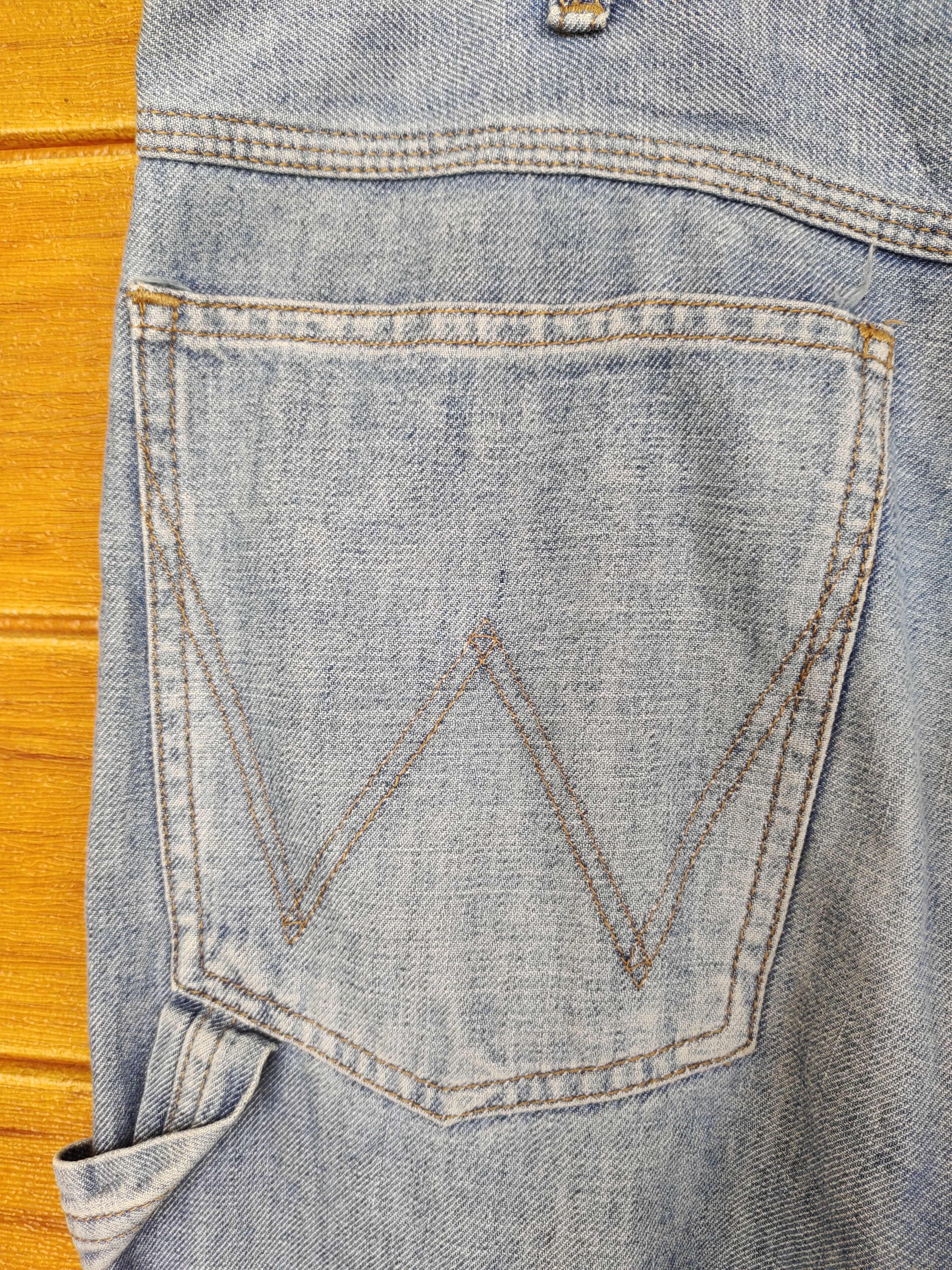 Vintage Vintage WRANGLER 700 SERIES Double Knee Carpenter Denim Size US 33 - 7 Thumbnail