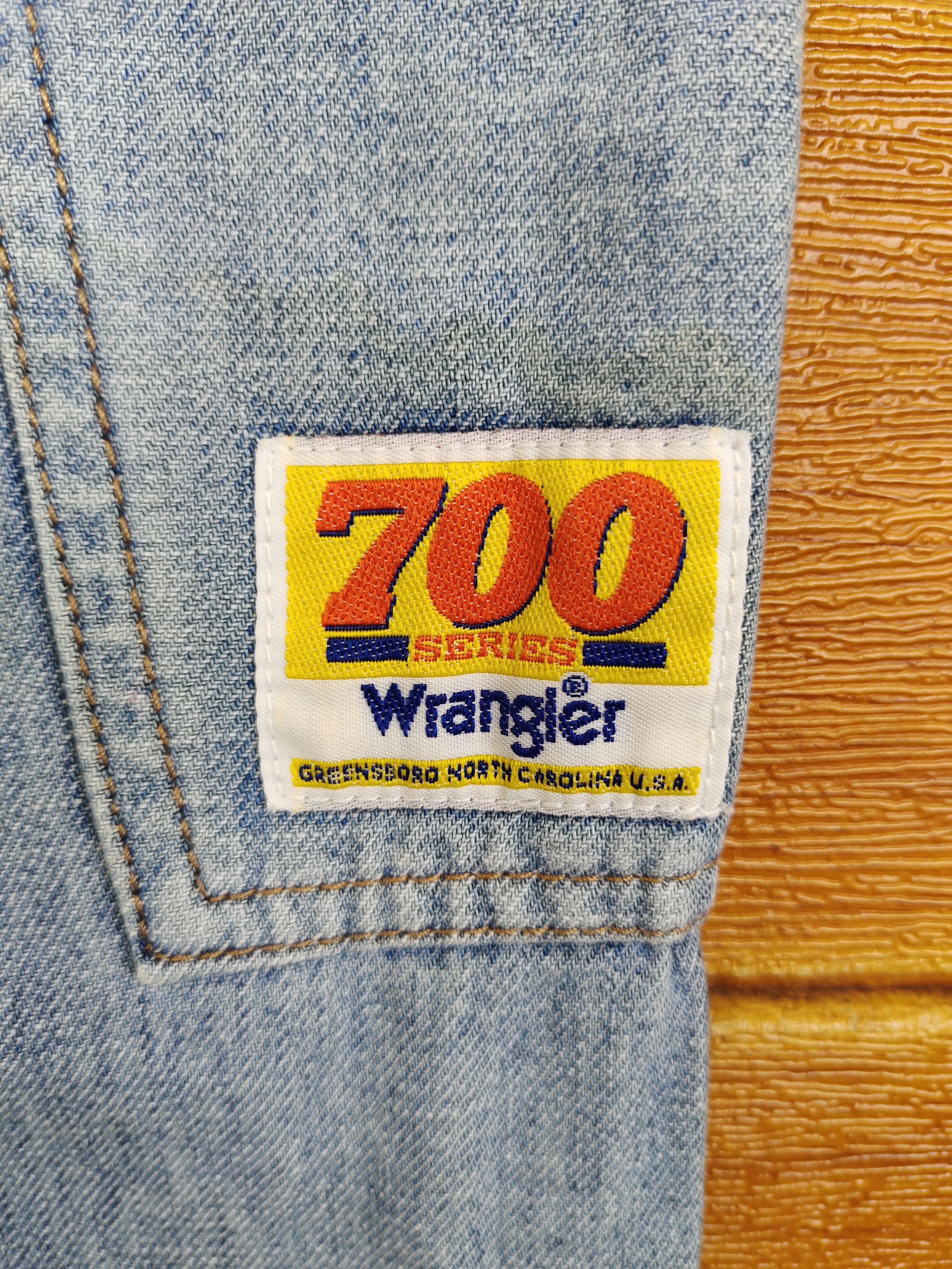 Vintage Vintage WRANGLER 700 SERIES Double Knee Carpenter Denim Size US 33 - 8 Thumbnail