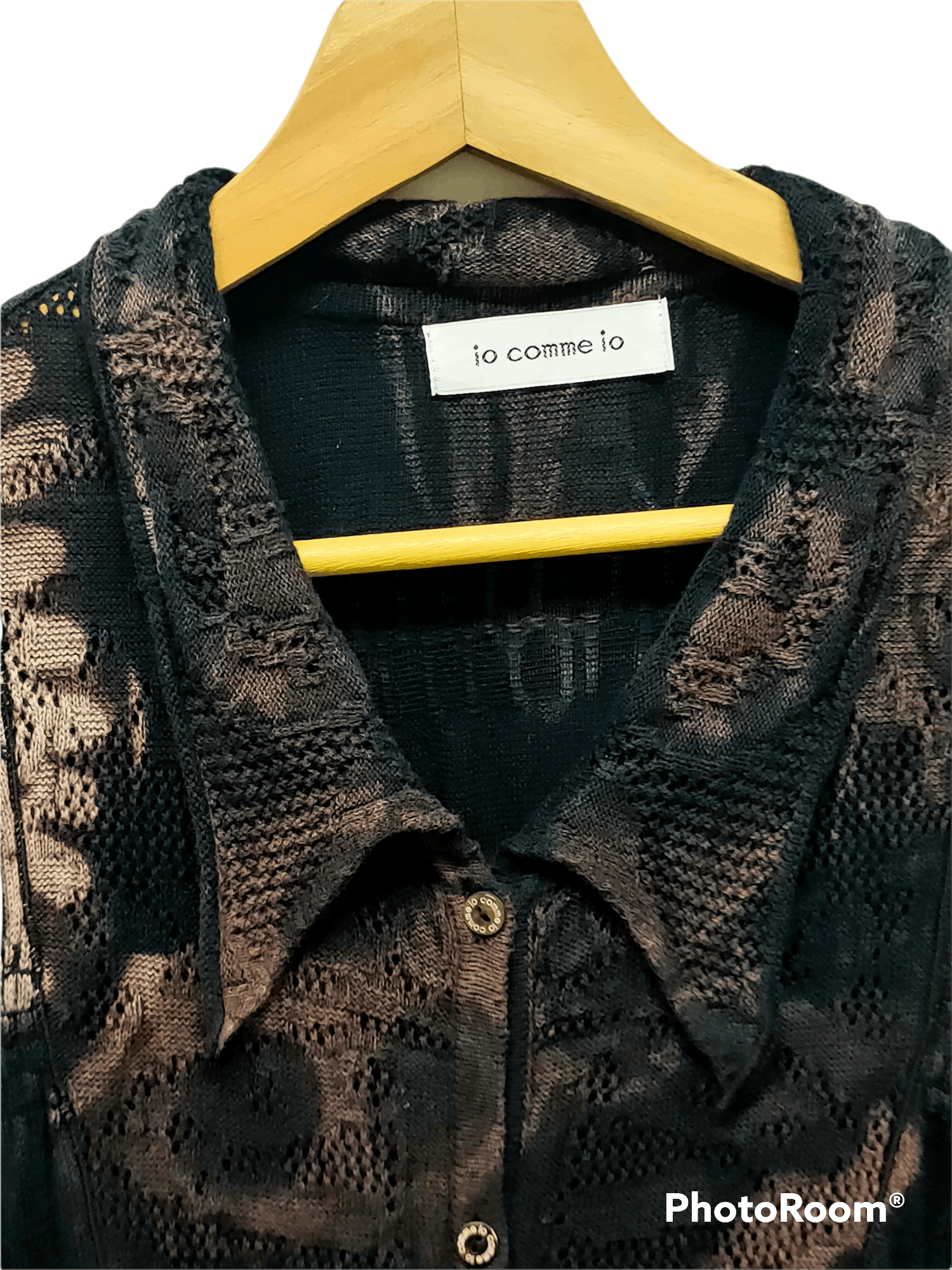 iO IO comme IO shirt knitwear button up Size US M / EU 48-50 / 2 - 3 Thumbnail
