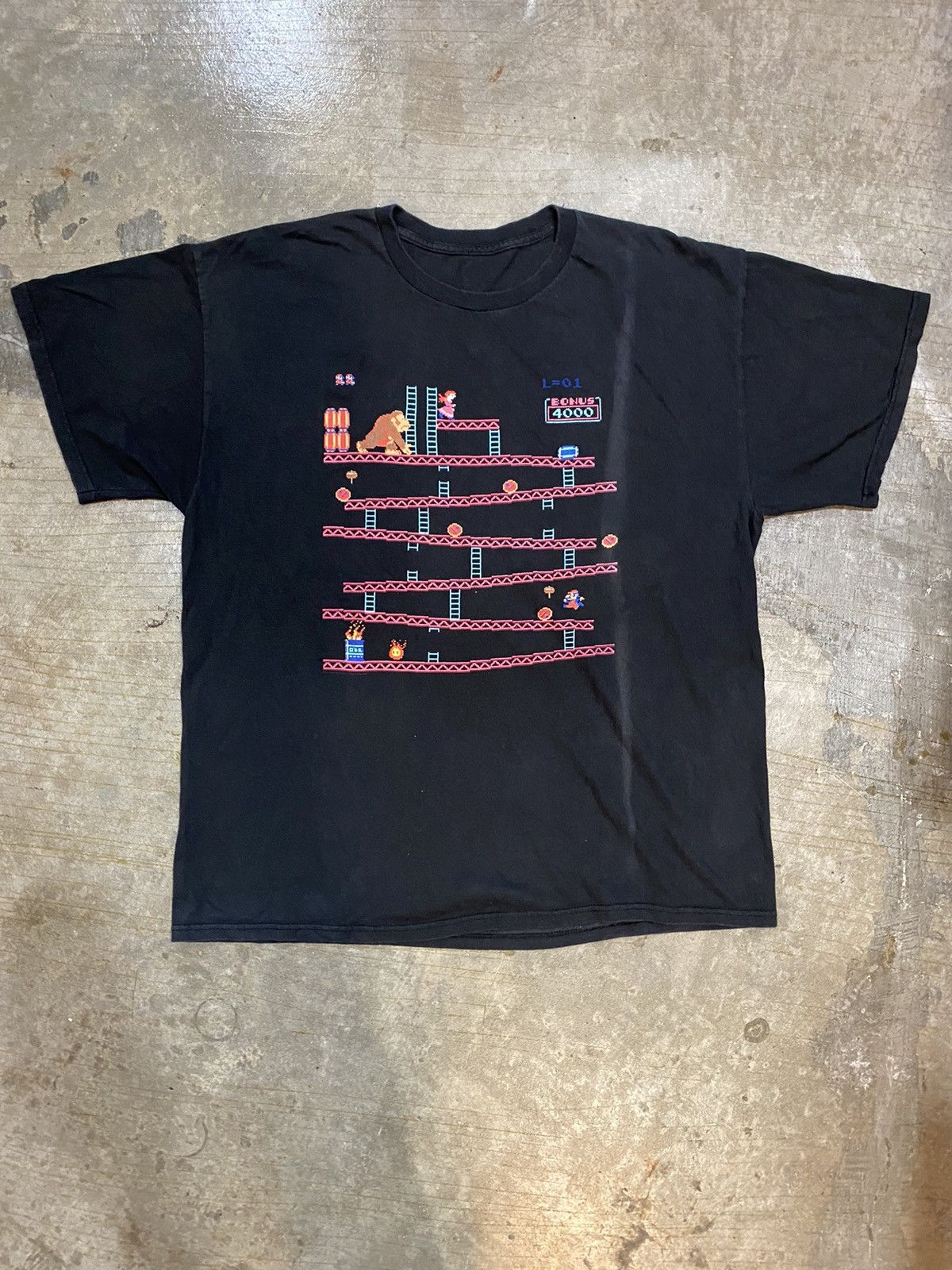 Vintage Vtg Donkey kong game super Mario Bape Size US XL / EU 56 / 4 - 2 Thumbnail