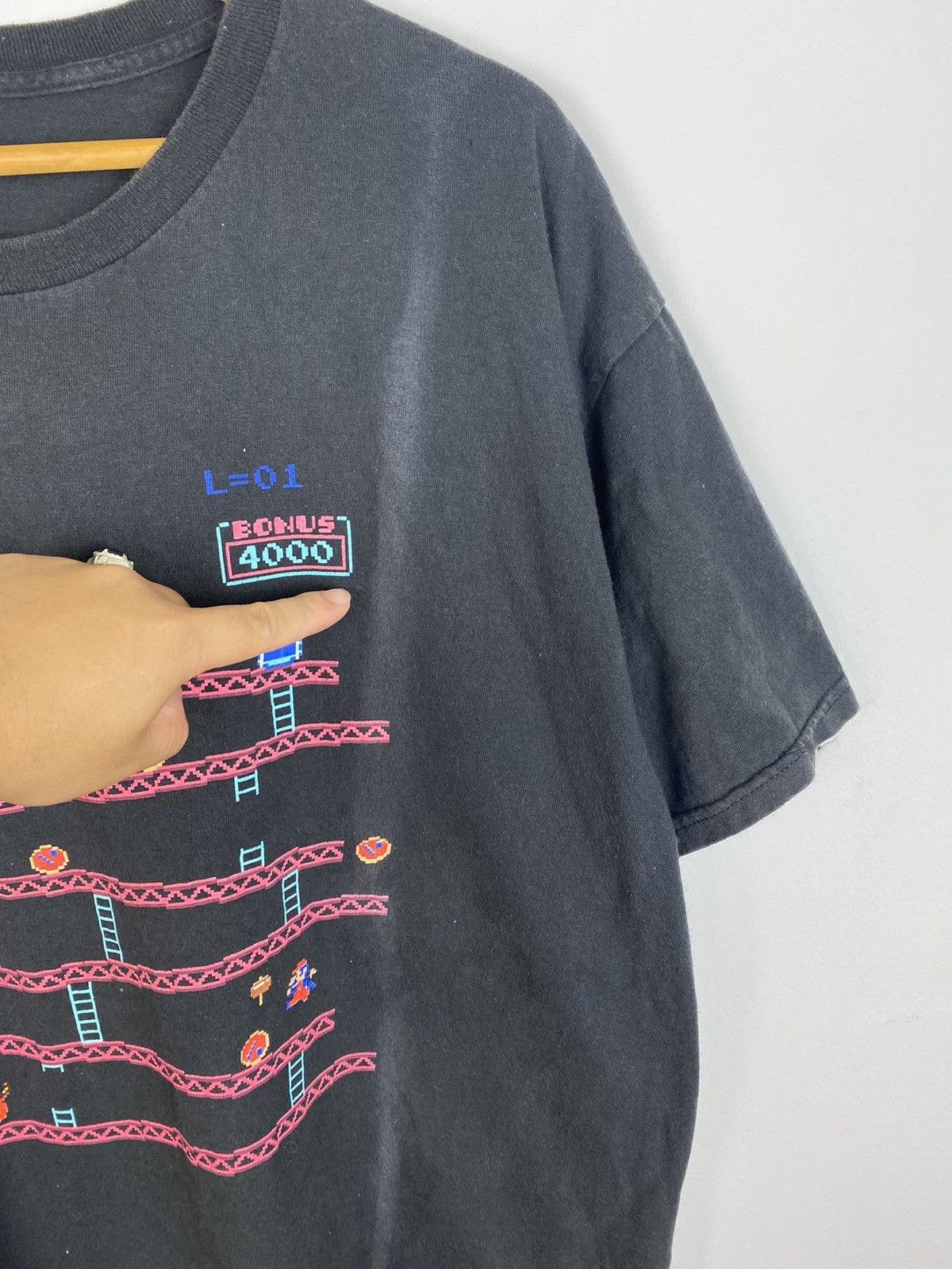 Vintage Vtg Donkey kong game super Mario Bape Size US XL / EU 56 / 4 - 6 Thumbnail