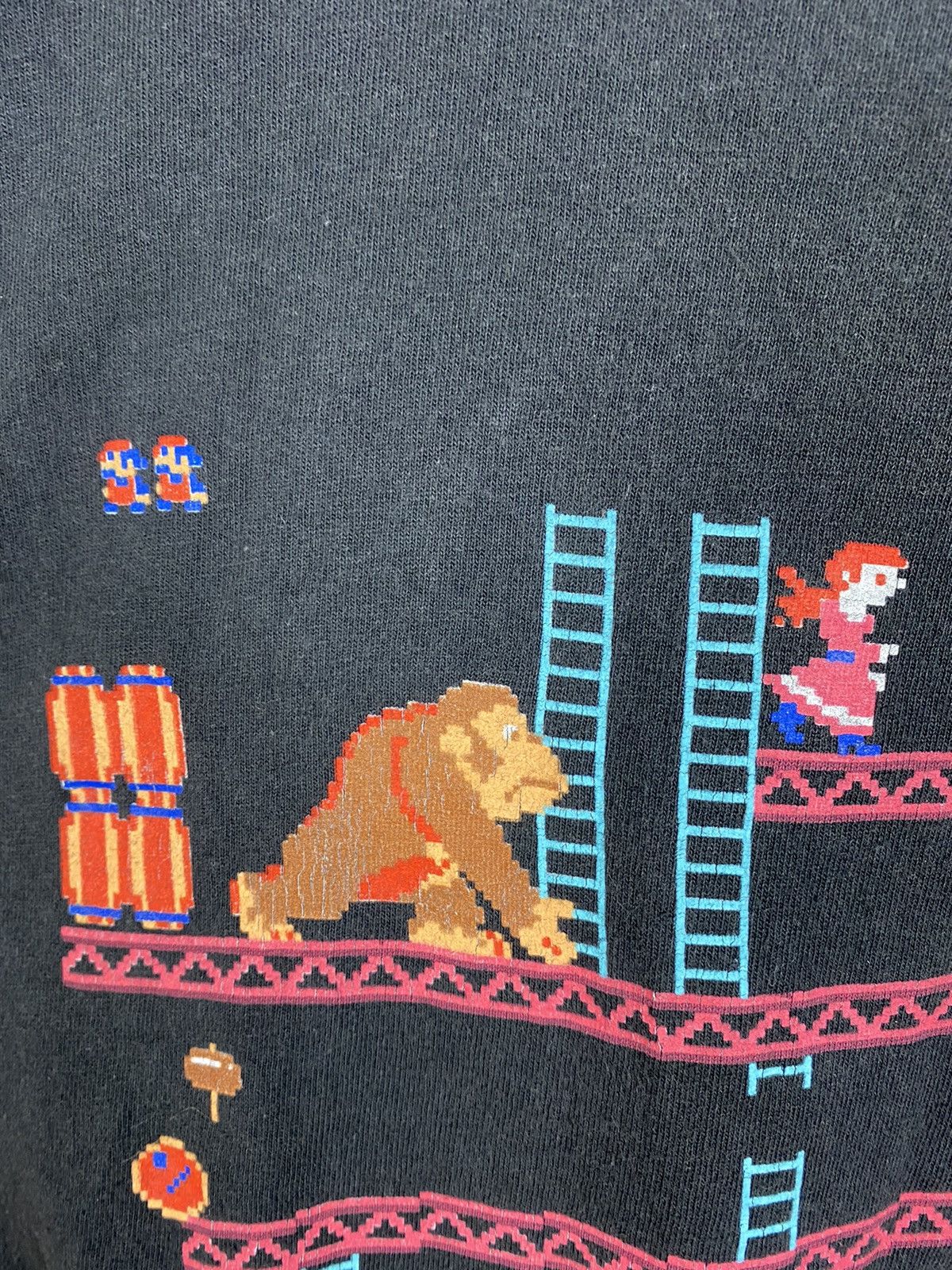 Vintage Vtg Donkey kong game super Mario Bape Size US XL / EU 56 / 4 - 8 Thumbnail
