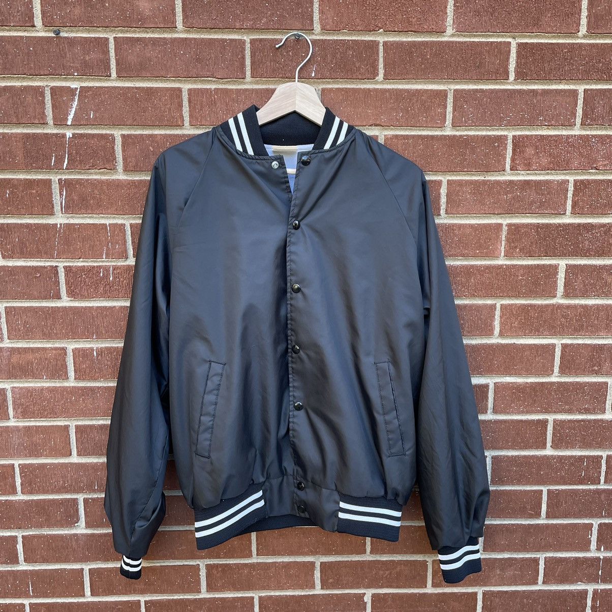 Band Tees × Vintage Vintage 80s The Marshall Tucker Band Satin Bomber Jacket Size US L / EU 52-54 / 3 - 2 Thumbnail