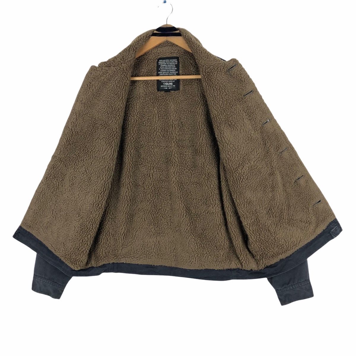 Silas Vintage Silas Shearling Worker Jacket Boy On The Bus Twill Size US L / EU 52-54 / 3 - 10 Thumbnail