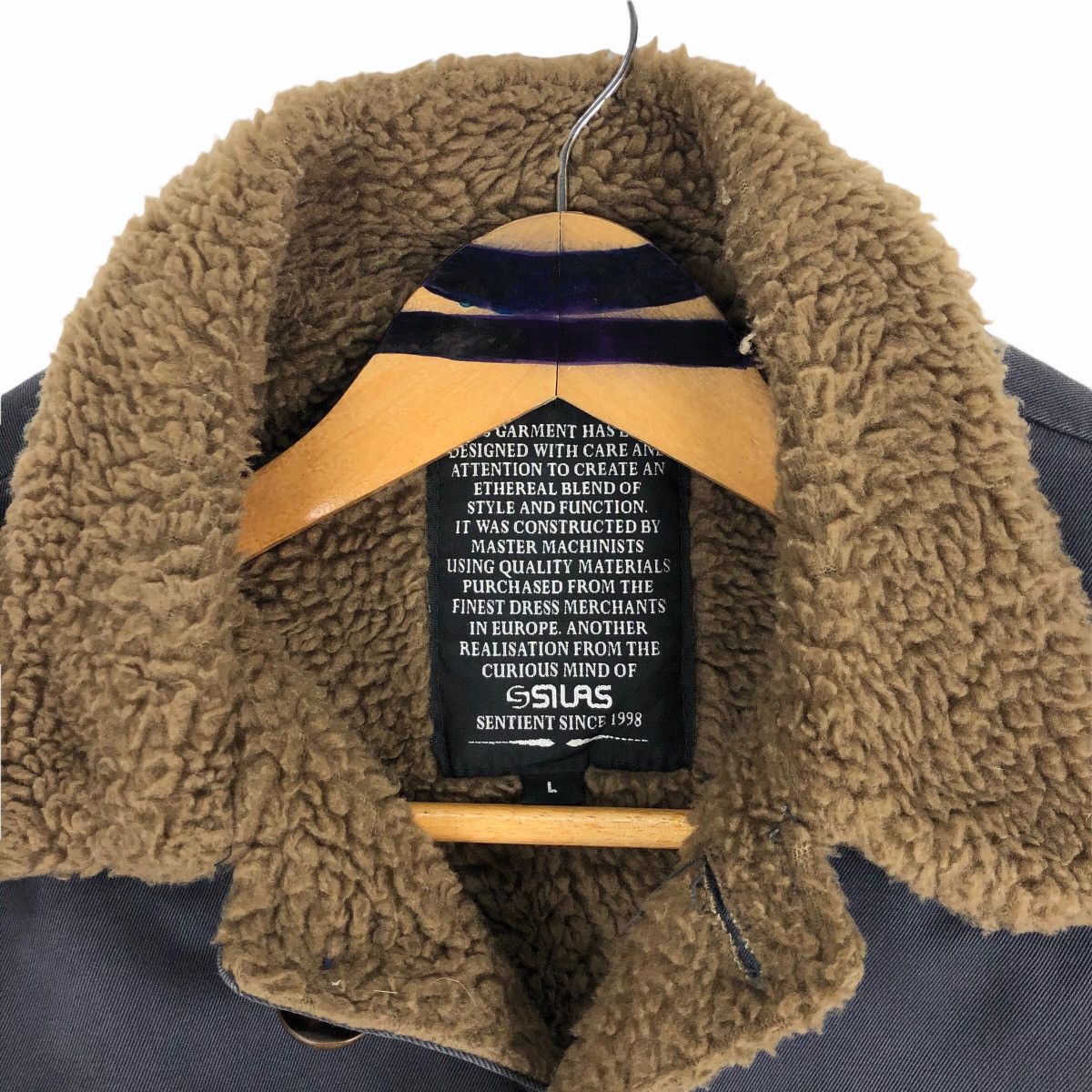 Silas Vintage Silas Shearling Worker Jacket Boy On The Bus Twill Size US L / EU 52-54 / 3 - 7 Thumbnail