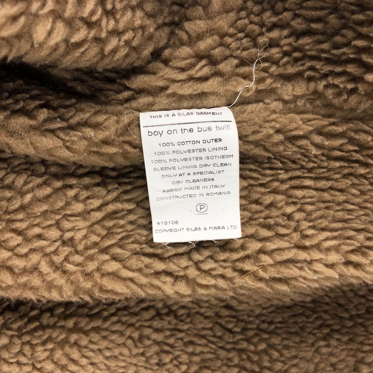 Silas Vintage Silas Shearling Worker Jacket Boy On The Bus Twill Size US L / EU 52-54 / 3 - 8 Thumbnail