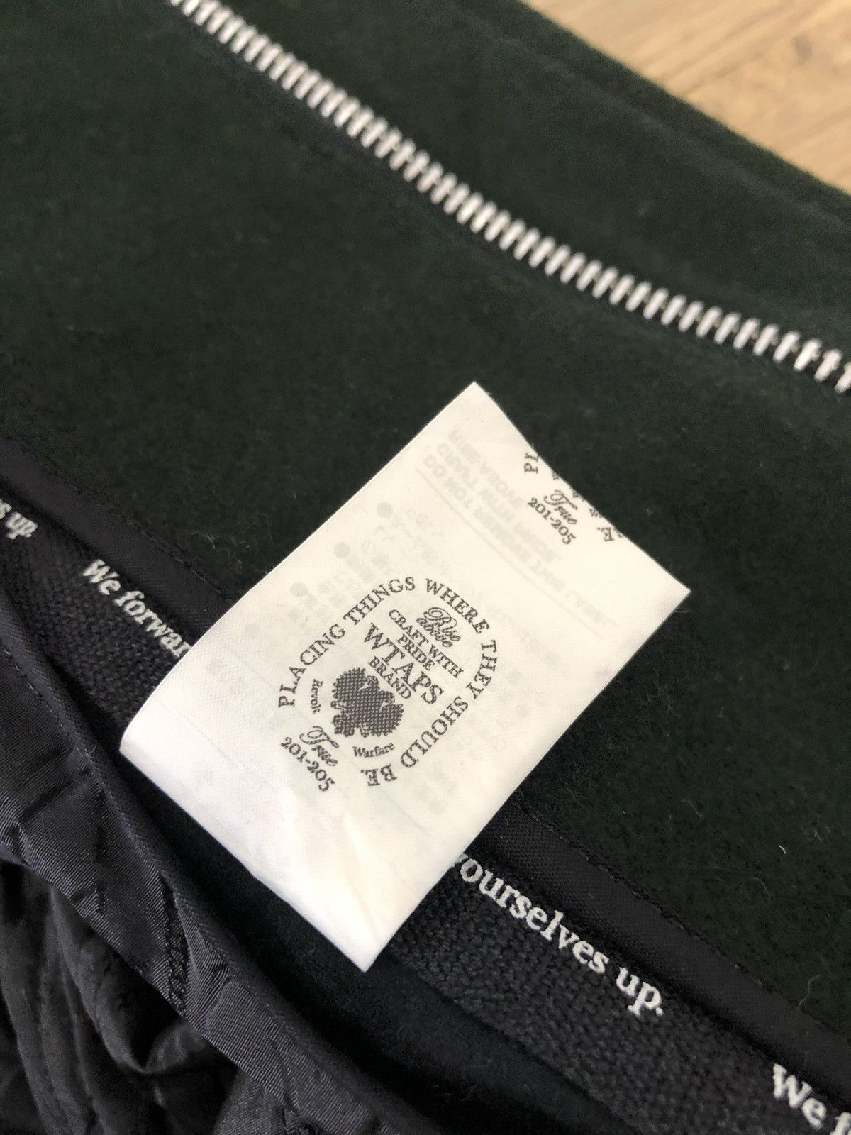 Wtaps Wtaps Red Dawn wooly sterling 2008/2nd SPDT hoodie jacket Size US M / EU 48-50 / 2 - 24 Thumbnail