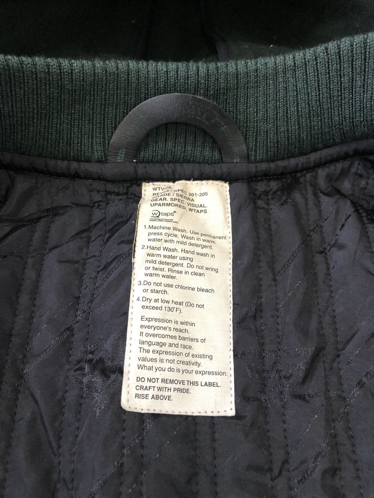 Wtaps Wtaps Red Dawn wooly sterling 2008/2nd SPDT hoodie jacket Size US M / EU 48-50 / 2 - 21 Thumbnail