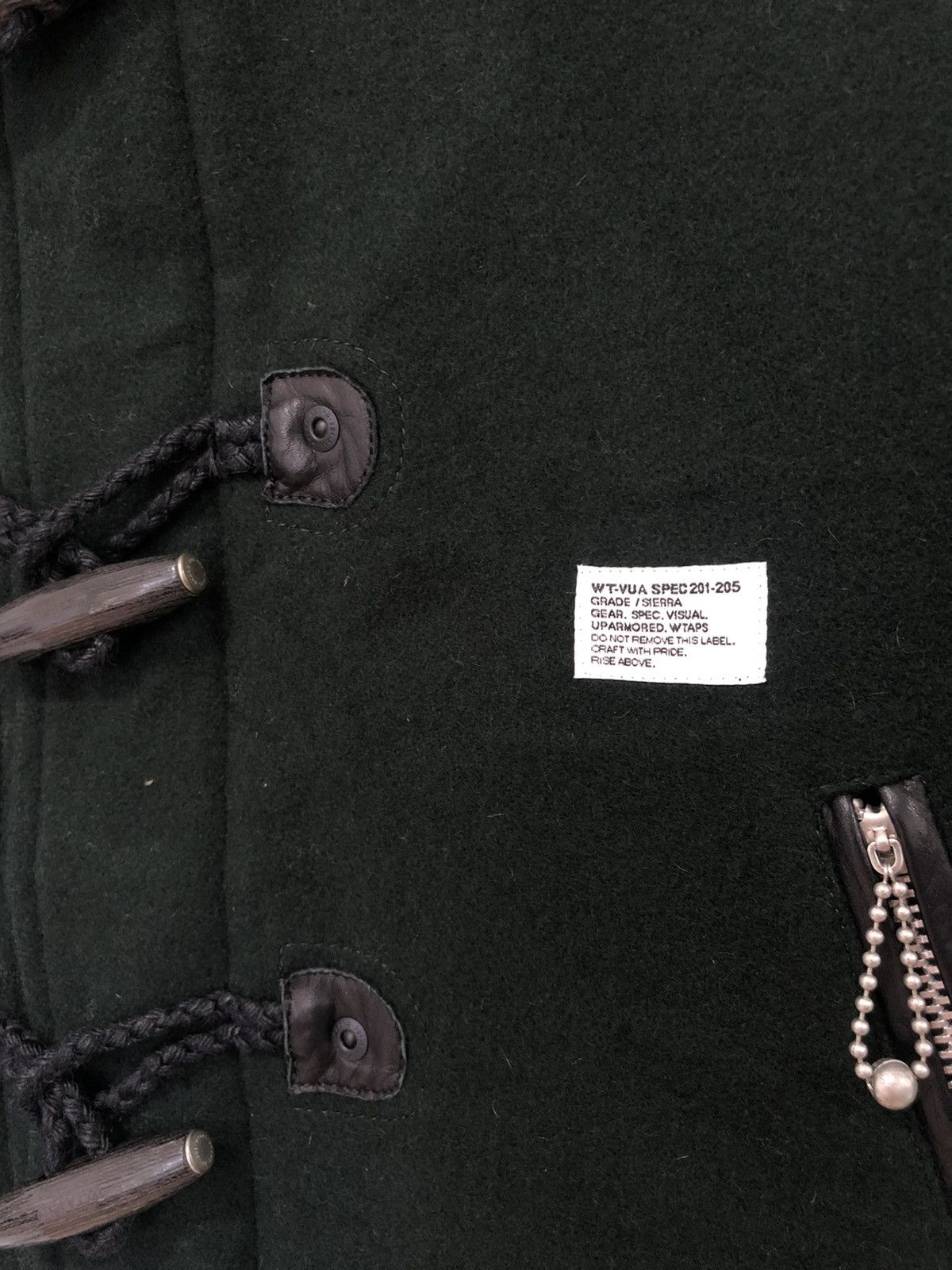 Wtaps Wtaps Red Dawn wooly sterling 2008/2nd SPDT hoodie jacket Size US M / EU 48-50 / 2 - 4 Thumbnail