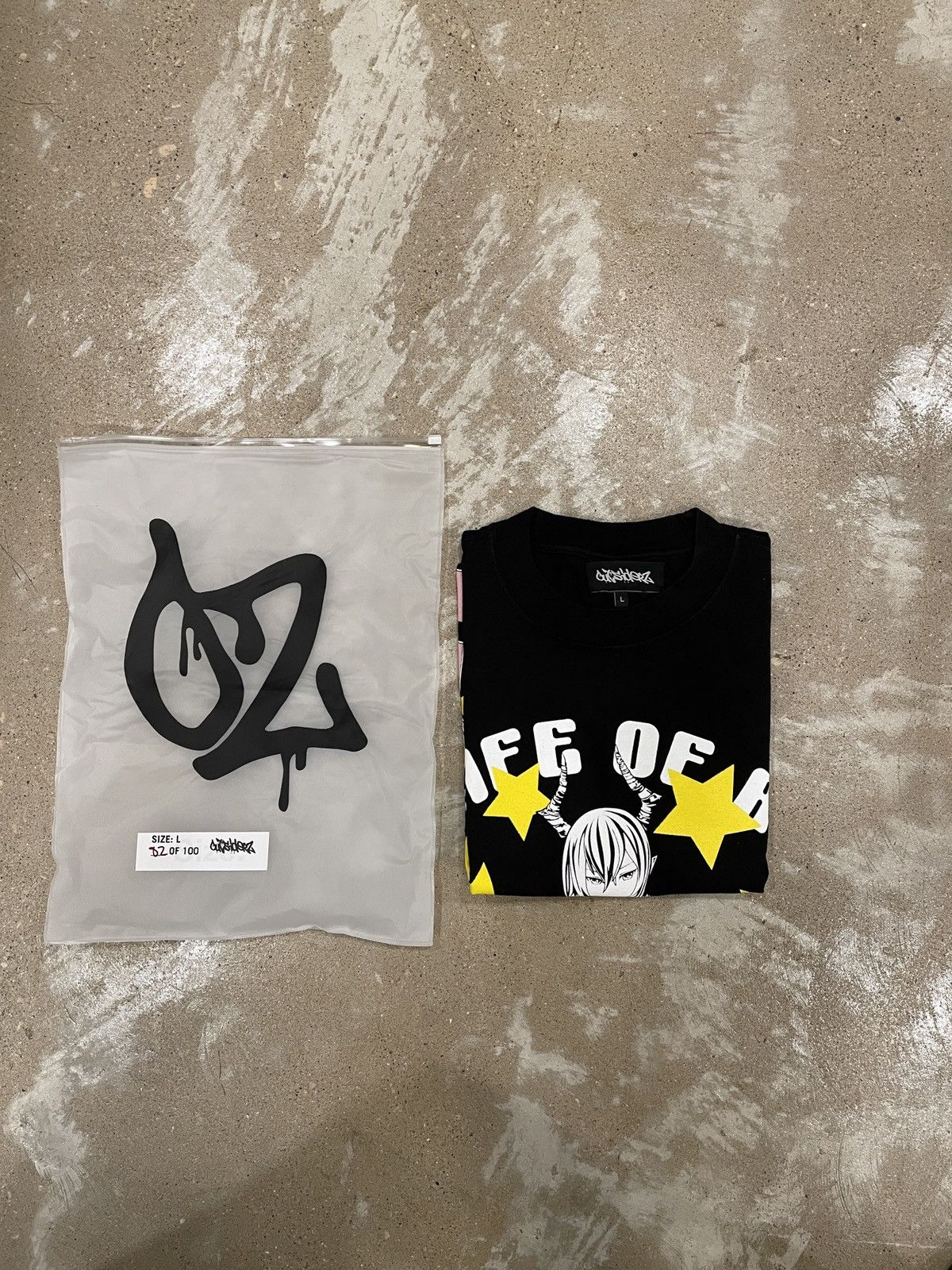 Life Of An Outsider Anime Tee Black