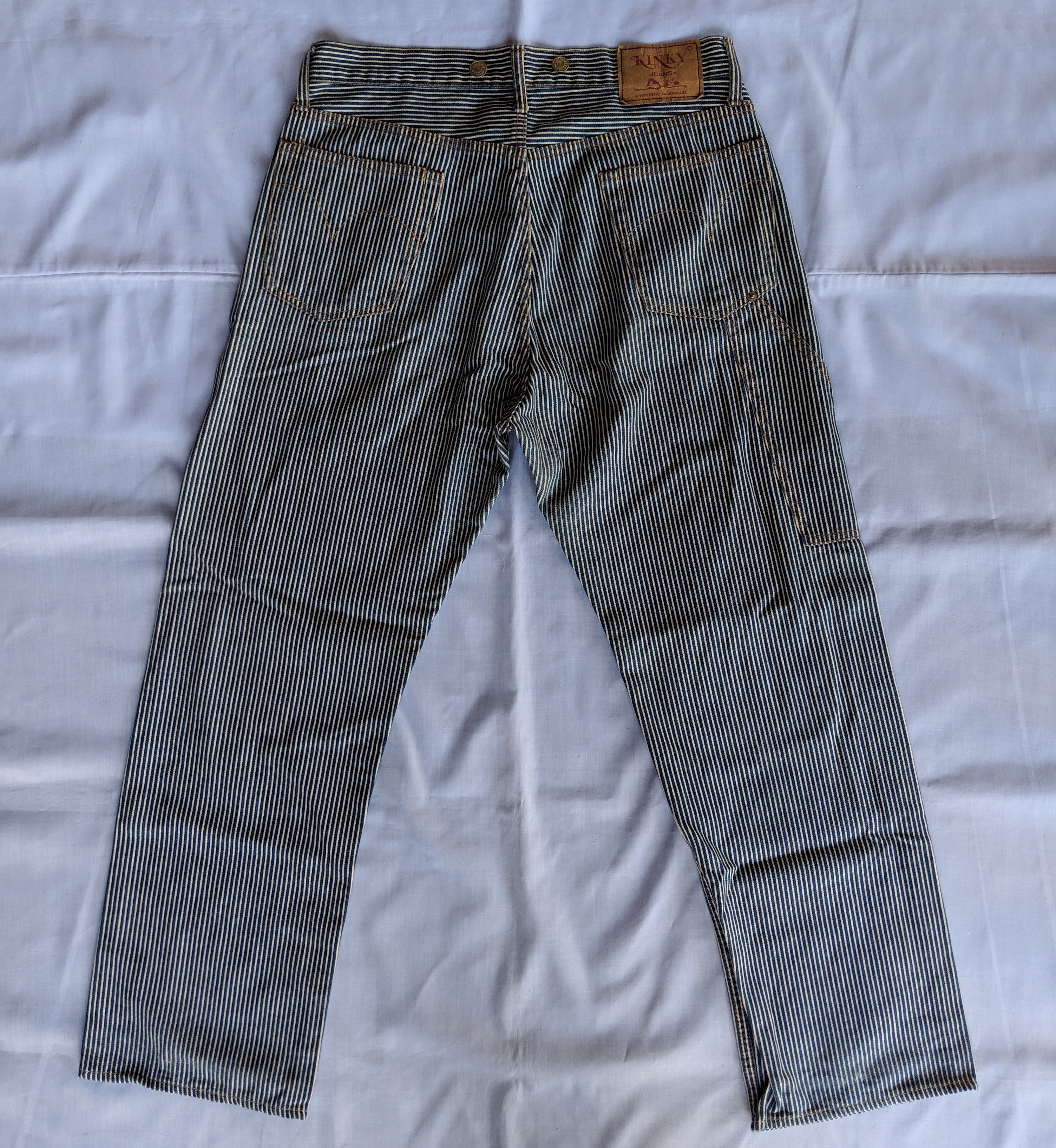 Hysteric Glamour × Japanese Brand Rarely hickory workwear Hysteric Glamour pant made in japan Size US 33 - 2 Thumbnail