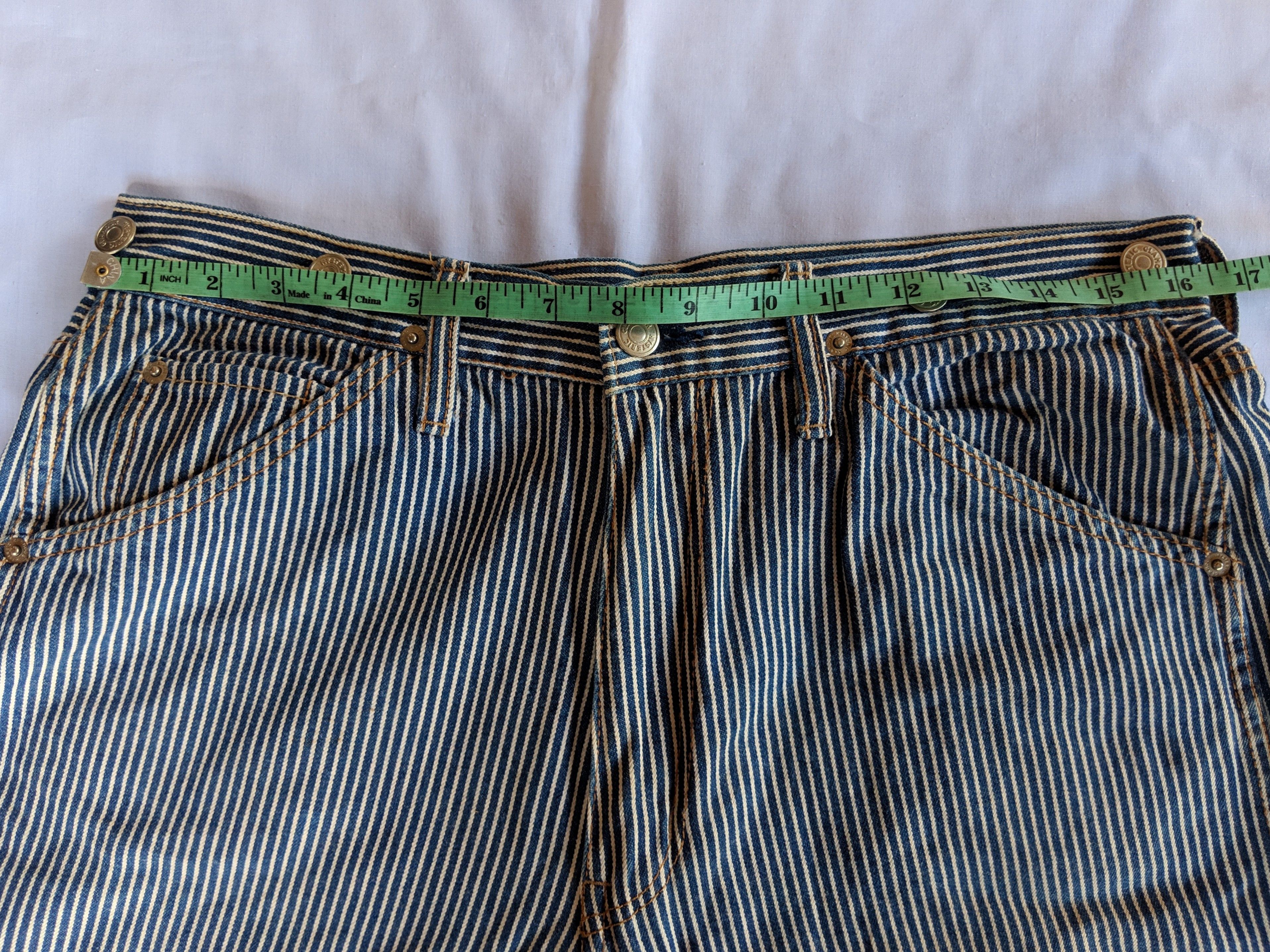 Hysteric Glamour × Japanese Brand Rarely hickory workwear Hysteric Glamour pant made in japan Size US 33 - 5 Thumbnail