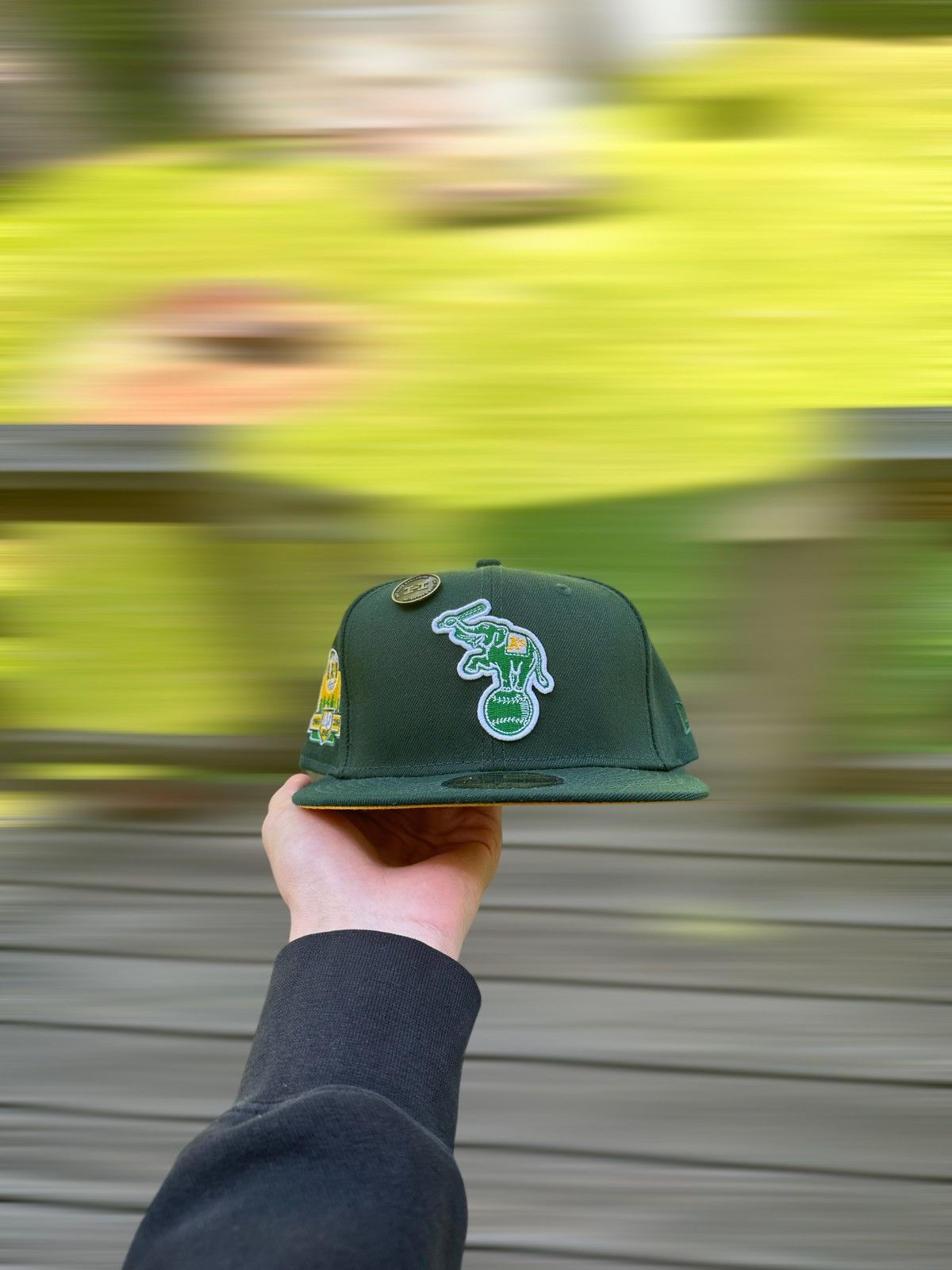New Era Hat Club Exclusive Oakland Athletics 40 Years Patch 7 3/8 Size ONE SIZE - 1 Thumbnail