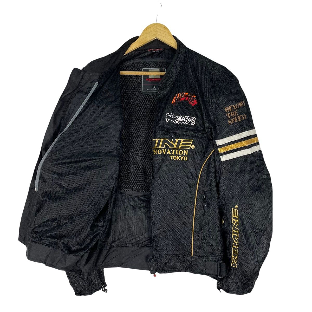 Japanese Brand × Sports Specialties 🌟KOMINE Tokyo Spazzio Safety Padding Biker Jacket Size US XXL / EU 58 / 5 - 2 Thumbnail