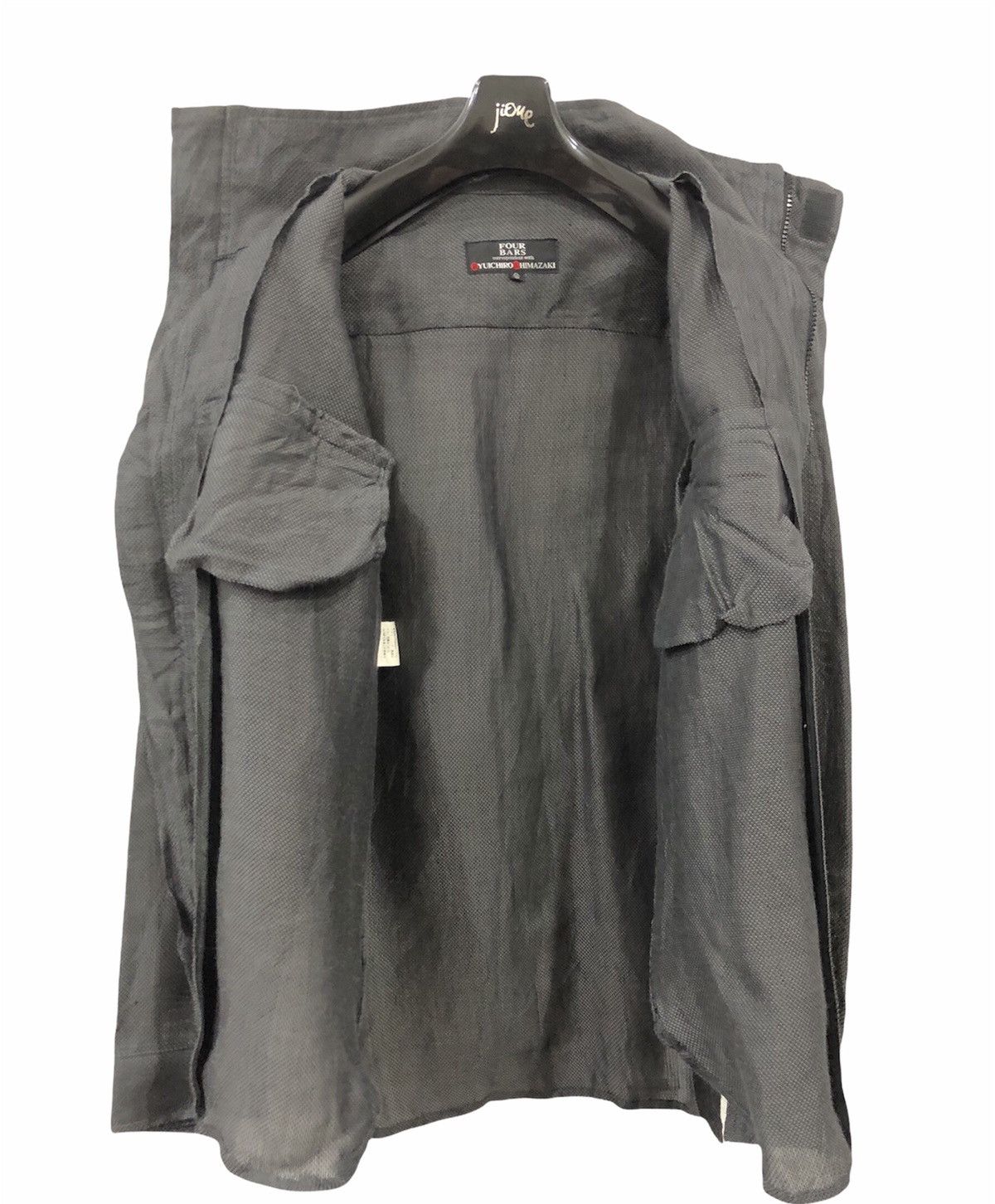 Designer × Japanese Brand Four Bars Ryuishiro Shimazaki Zipper Up Light Jacket Size US M / EU 48-50 / 2 - 5 Thumbnail