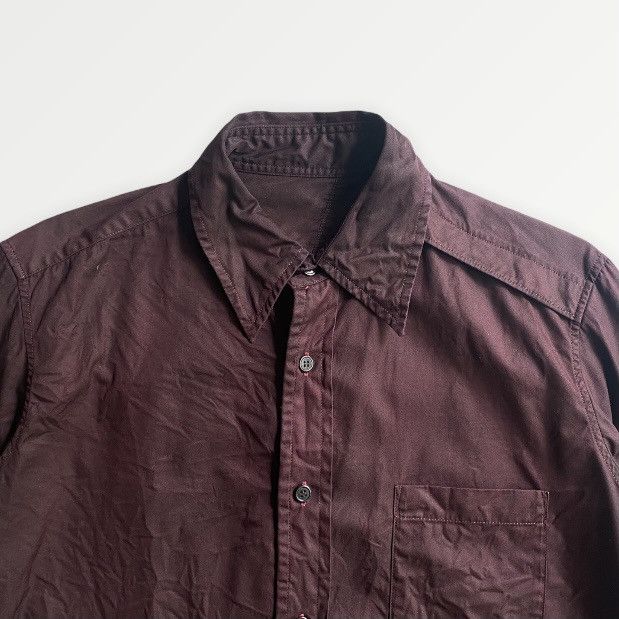 Yohji Yamamoto Y’s Object Dye Diagonal Back Open Details Shirt Size US M / EU 48-50 / 2 - 5 Thumbnail