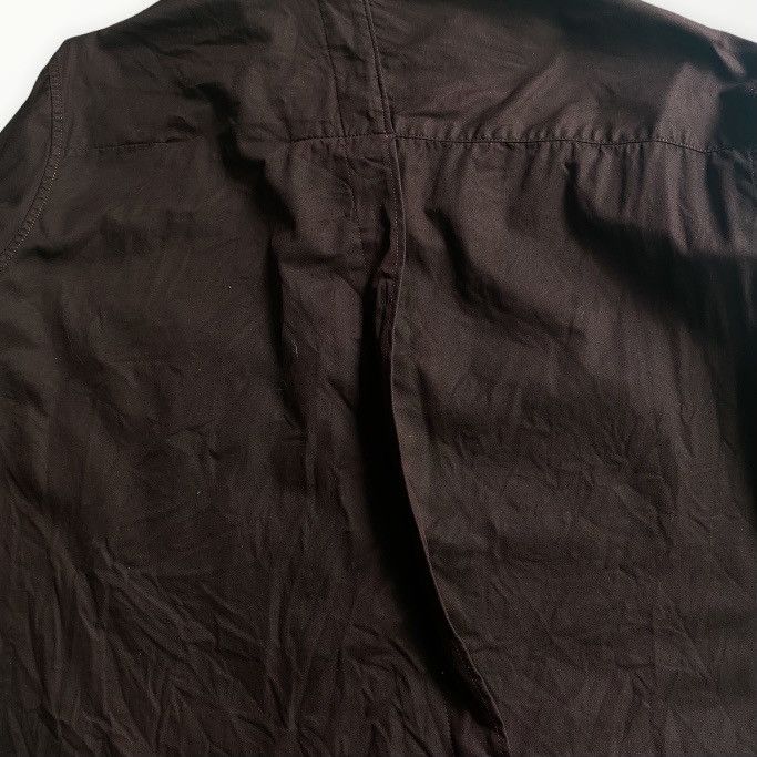 Yohji Yamamoto Y’s Object Dye Diagonal Back Open Details Shirt Size US M / EU 48-50 / 2 - 3 Thumbnail