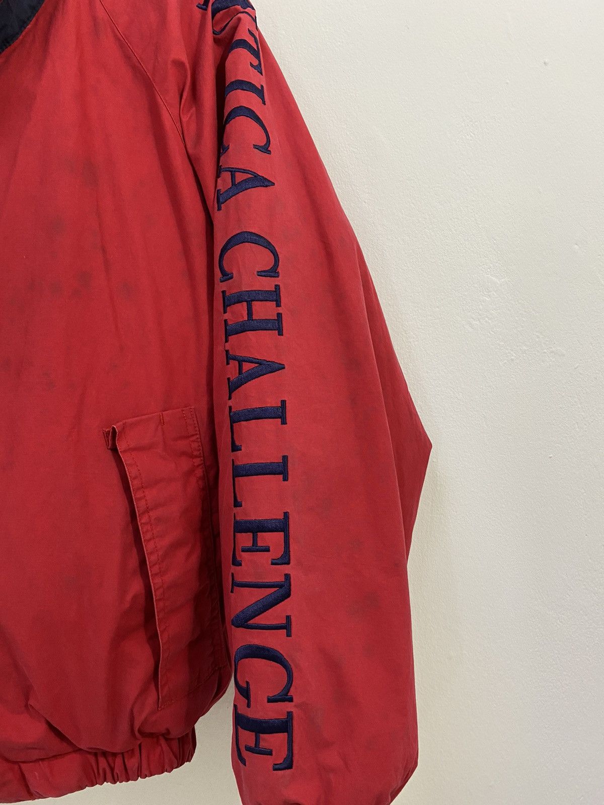 Nautica × Vintage Vintage 90’s Nautica Challenge Puffer Jacket Design Size US S / EU 44-46 / 1 - 3 Thumbnail