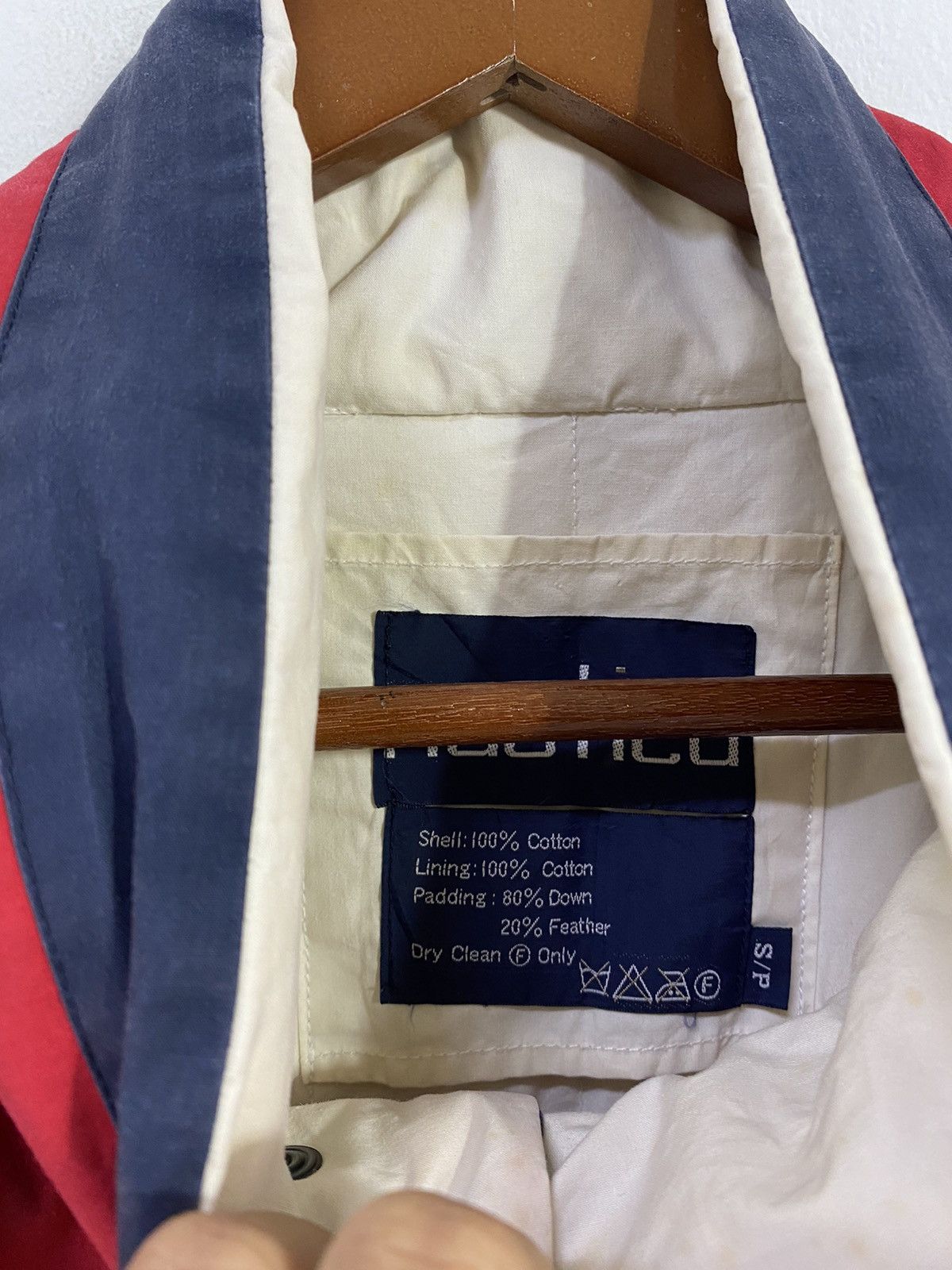 Nautica × Vintage Vintage 90’s Nautica Challenge Puffer Jacket Design Size US S / EU 44-46 / 1 - 4 Thumbnail