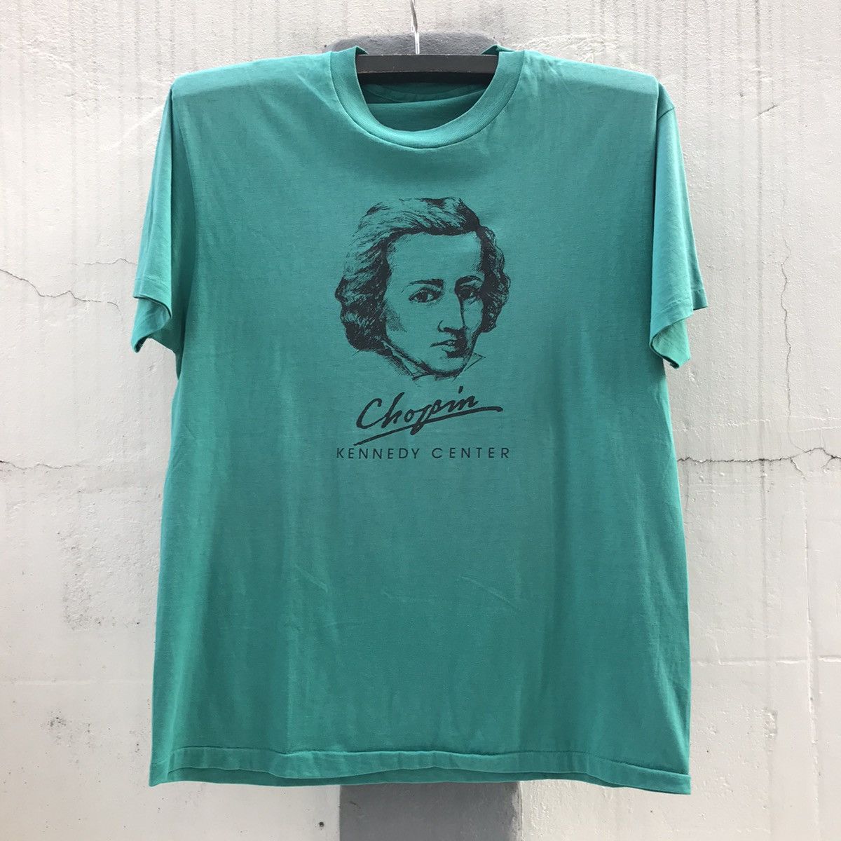 Vintage Vintage 90s Frederic Chopin Kennedy Center Tee Size US L / EU 52-54 / 3 - 1 Thumbnail