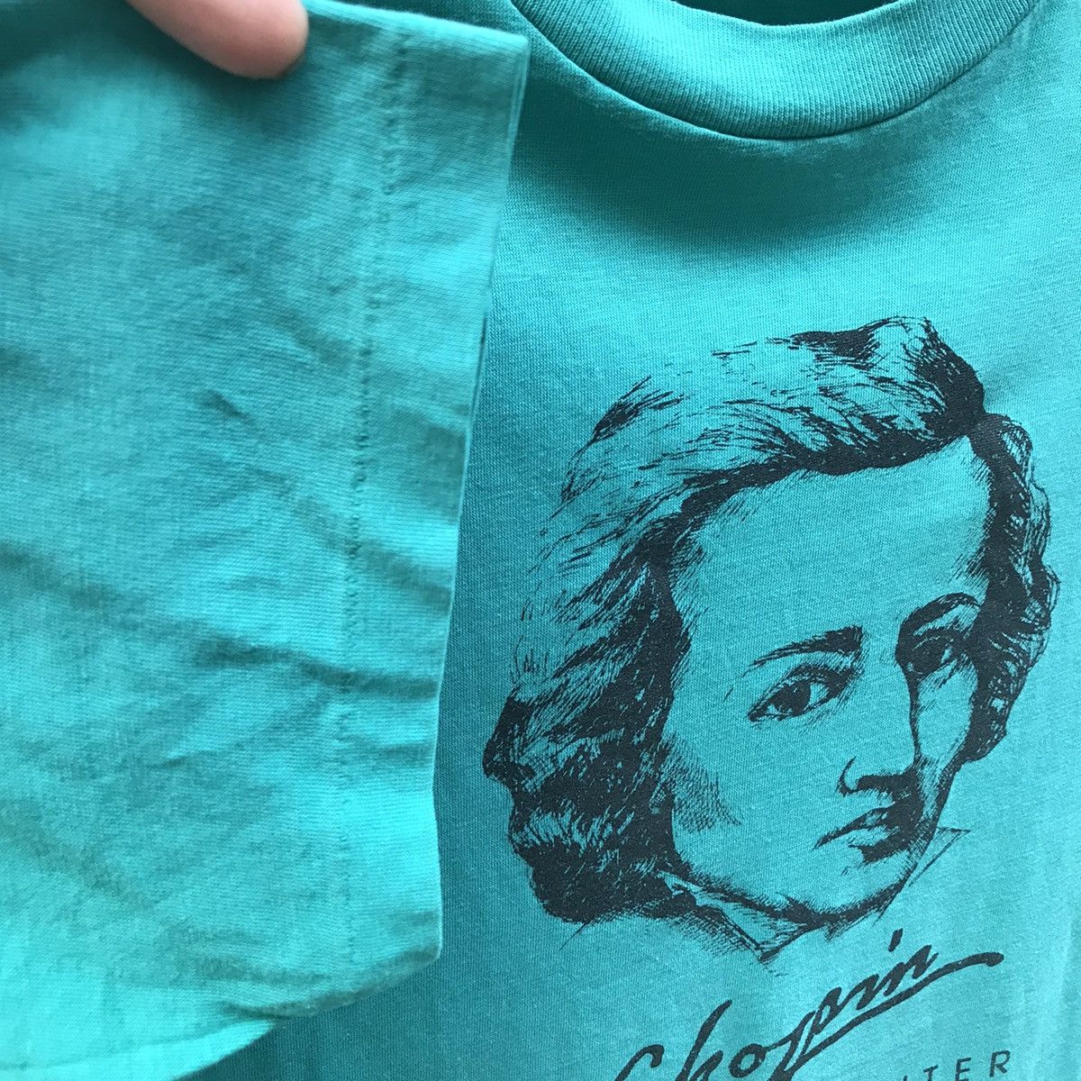 Vintage Vintage 90s Frederic Chopin Kennedy Center Tee Size US L / EU 52-54 / 3 - 3 Thumbnail