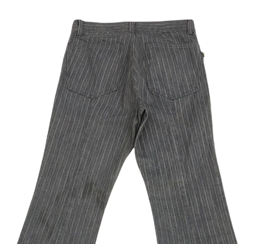 Japanese Brand Japanese 291295 Homme Stripes Flare Jeans Size US 28 / EU 44 - 5 Thumbnail