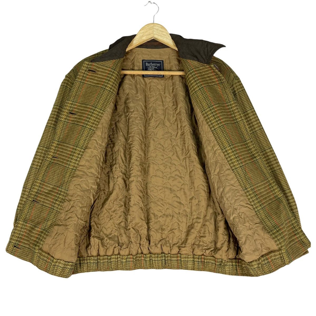 Burberry × Vintage 🔥BURBERRY Plaids Wool Light Button Jacket Size M / US 6-8 / IT 42-44 - 9 Thumbnail