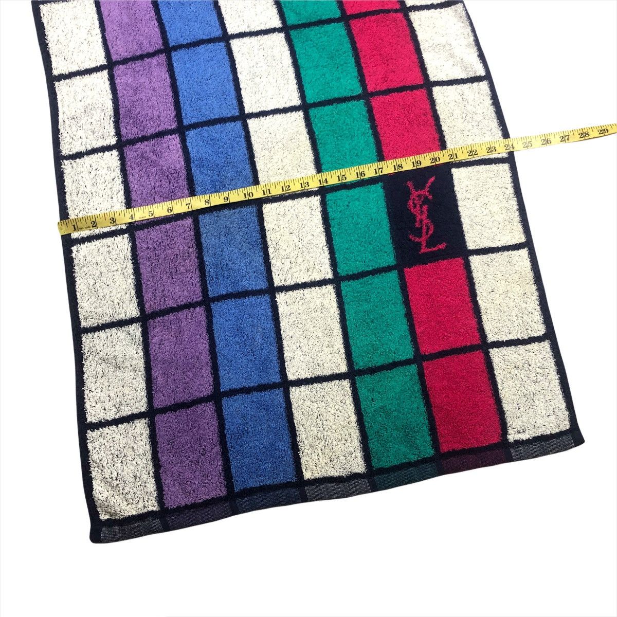 Yves Saint Laurent Authentic Yves Saint Laurent Multicolor Towel Size ONE SIZE - 6 Thumbnail