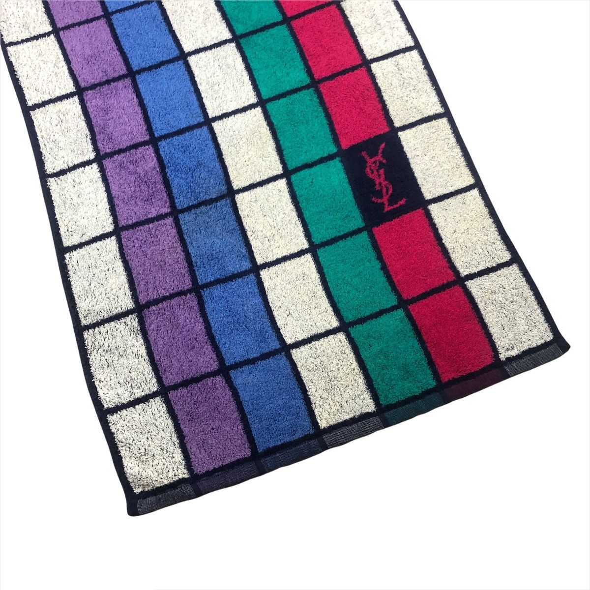 Yves Saint Laurent Authentic Yves Saint Laurent Multicolor Towel Size ONE SIZE - 3 Thumbnail