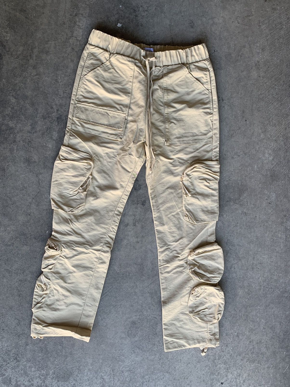 Whoisjacov WhoIsJacov Cargo Pants in bone size medium | Grailed