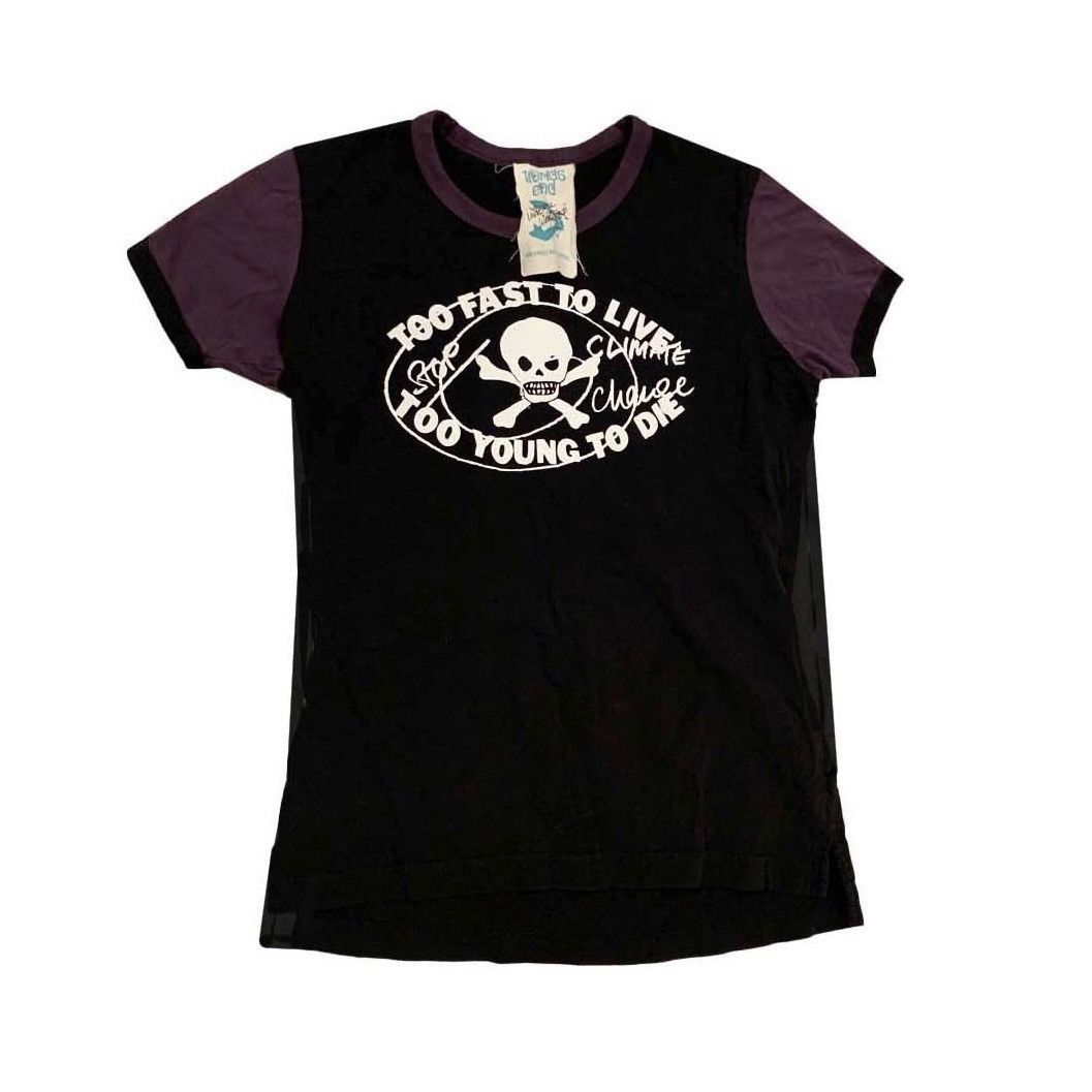Vivienne Westwood “Too Fast To Live/Too Young To Die Shirt