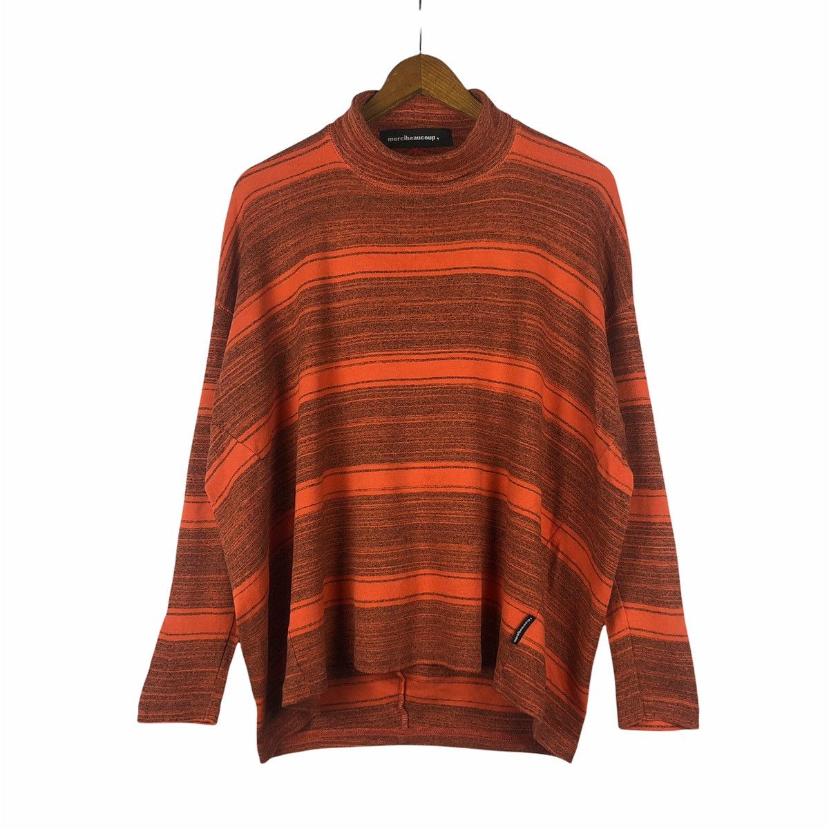 Issey Miyake Mercibeaucop Baggy Turtleneck Size US M / EU 48-50 / 2 - 1 Thumbnail