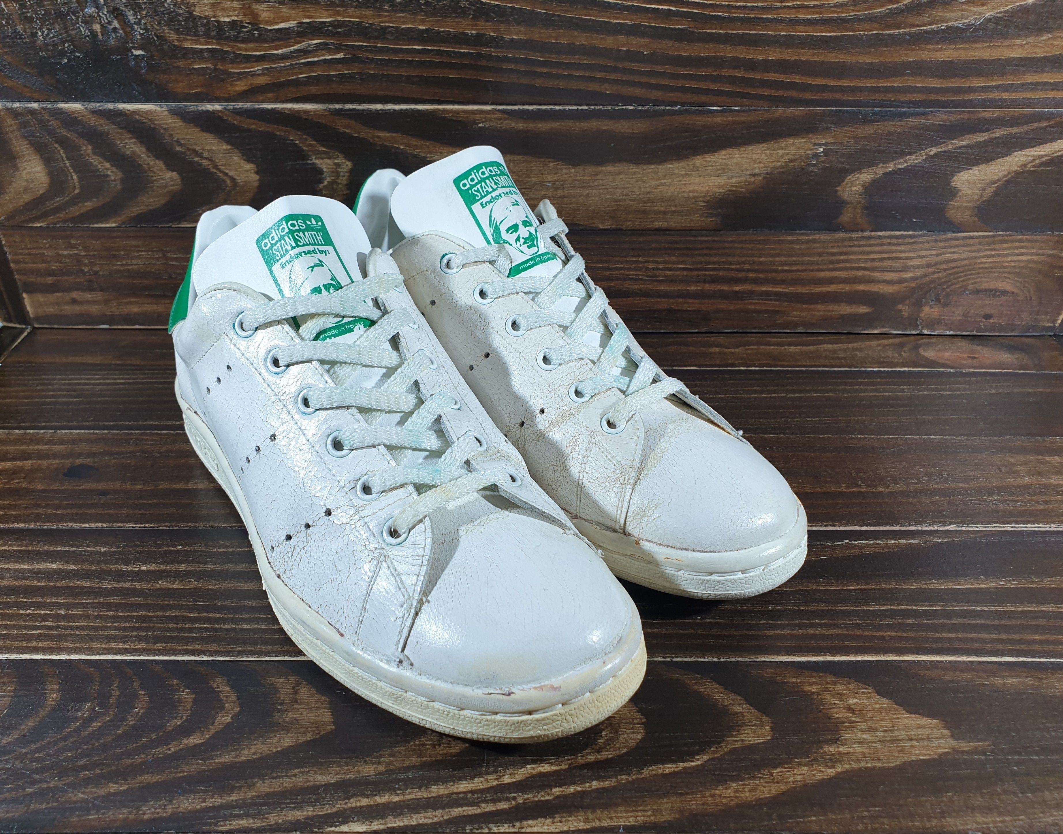 ❗️ RARE FRANCE MADE adidas STAN SMITH Vintage Adidas Stan Smith Made In France Size US5 Very Rare