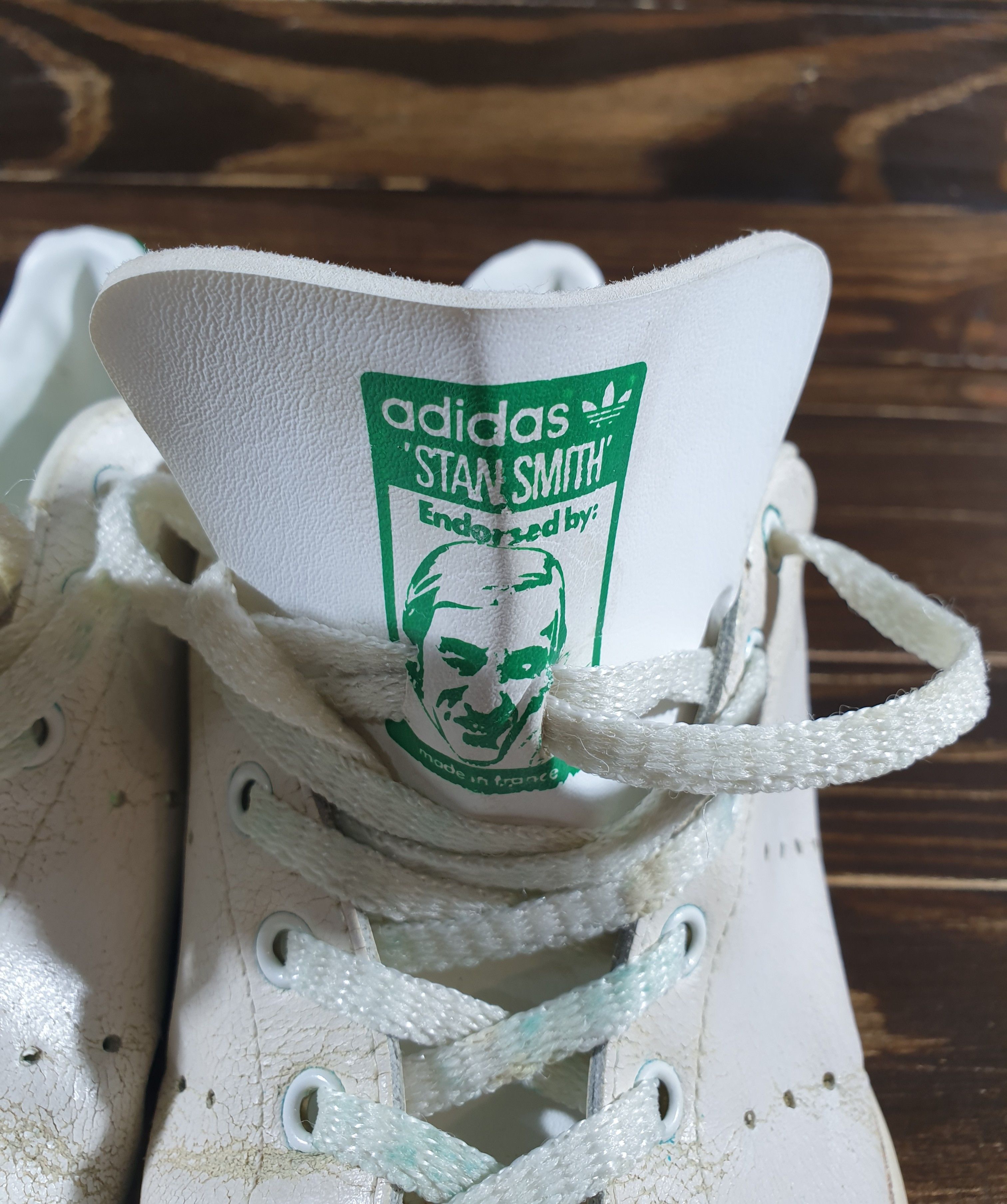 Adidas Vintage Adidas Stan Smith Made In France Size US5 Very Rare Size US 5 / EU 37 - 10 Thumbnail