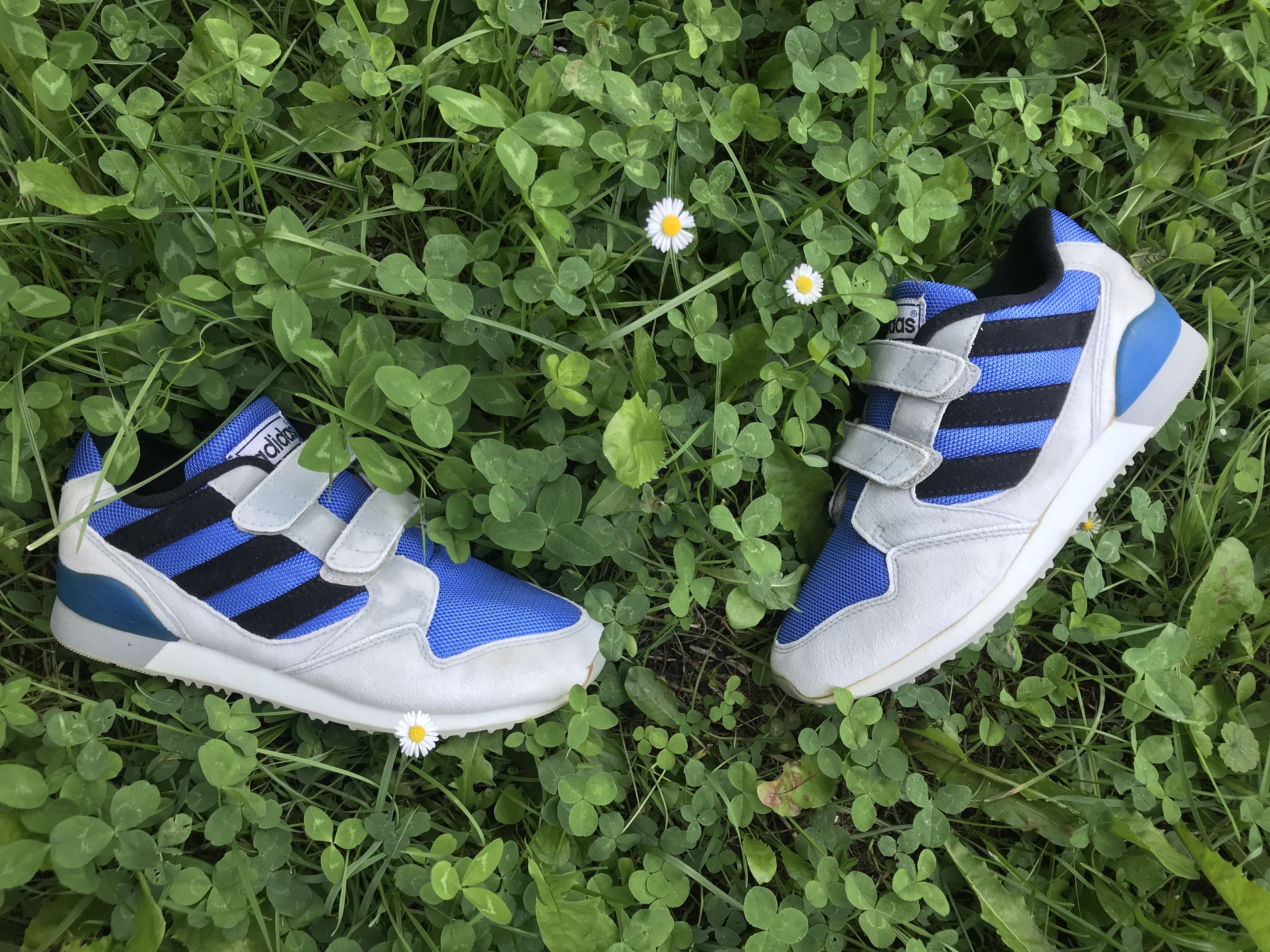 Adidas Vintage Adidas Women Sneakers 1995 Size US5(37.5) Blue Gray Size US 5 / IT 35 - 16 Thumbnail