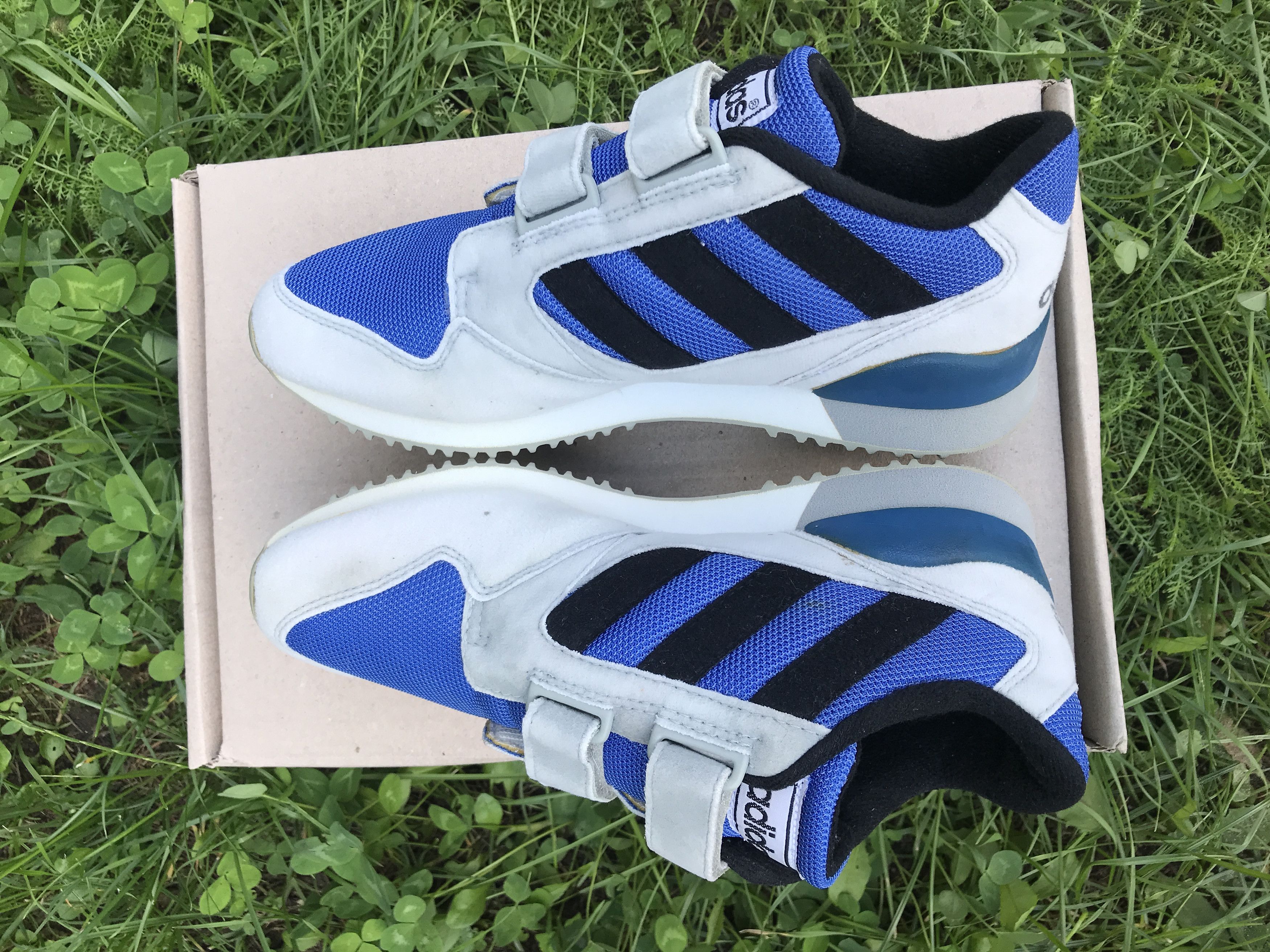 Adidas Vintage Adidas Women Sneakers 1995 Size US5(37.5) Blue Gray Size US 5 / IT 35 - 24 Thumbnail
