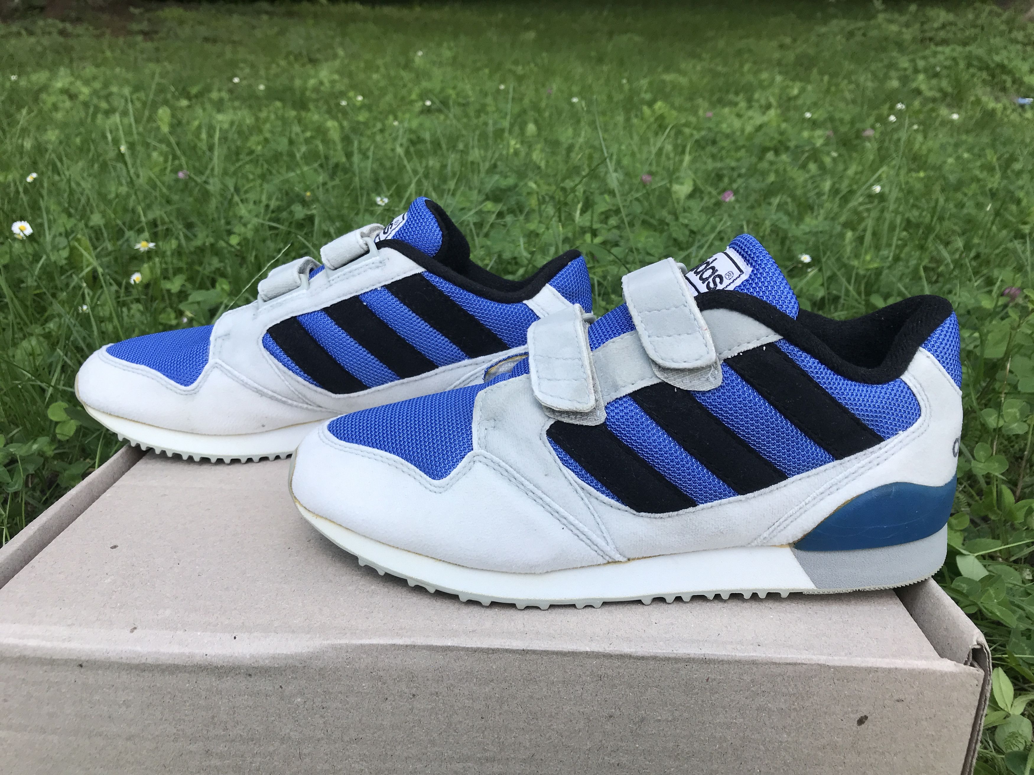 Adidas Vintage Adidas Women Sneakers 1995 Size US5(37.5) Blue Gray Size US 5 / IT 35 - 6 Thumbnail