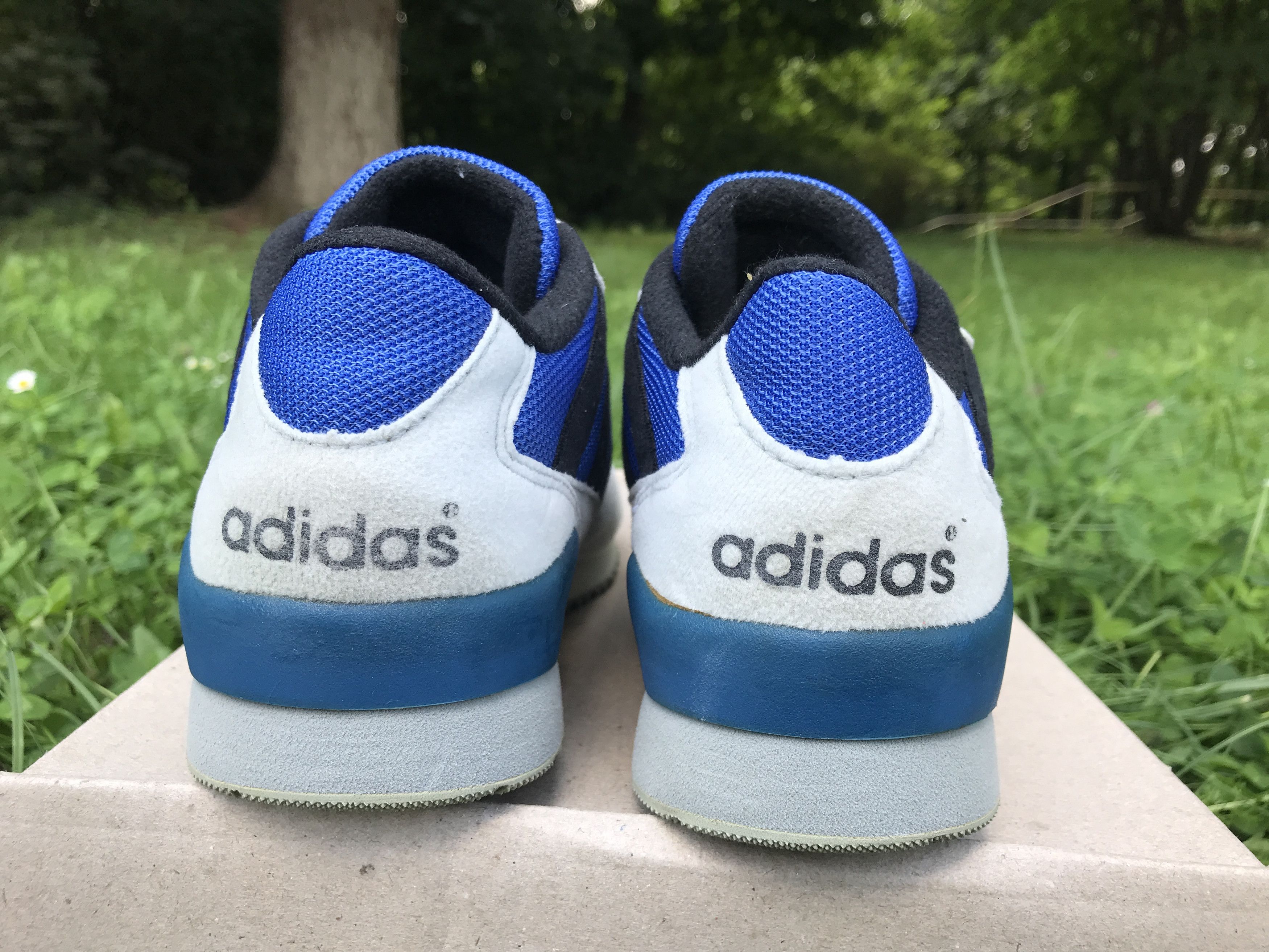 Adidas Vintage Adidas Women Sneakers 1995 Size US5(37.5) Blue Gray Size US 5 / IT 35 - 21 Thumbnail
